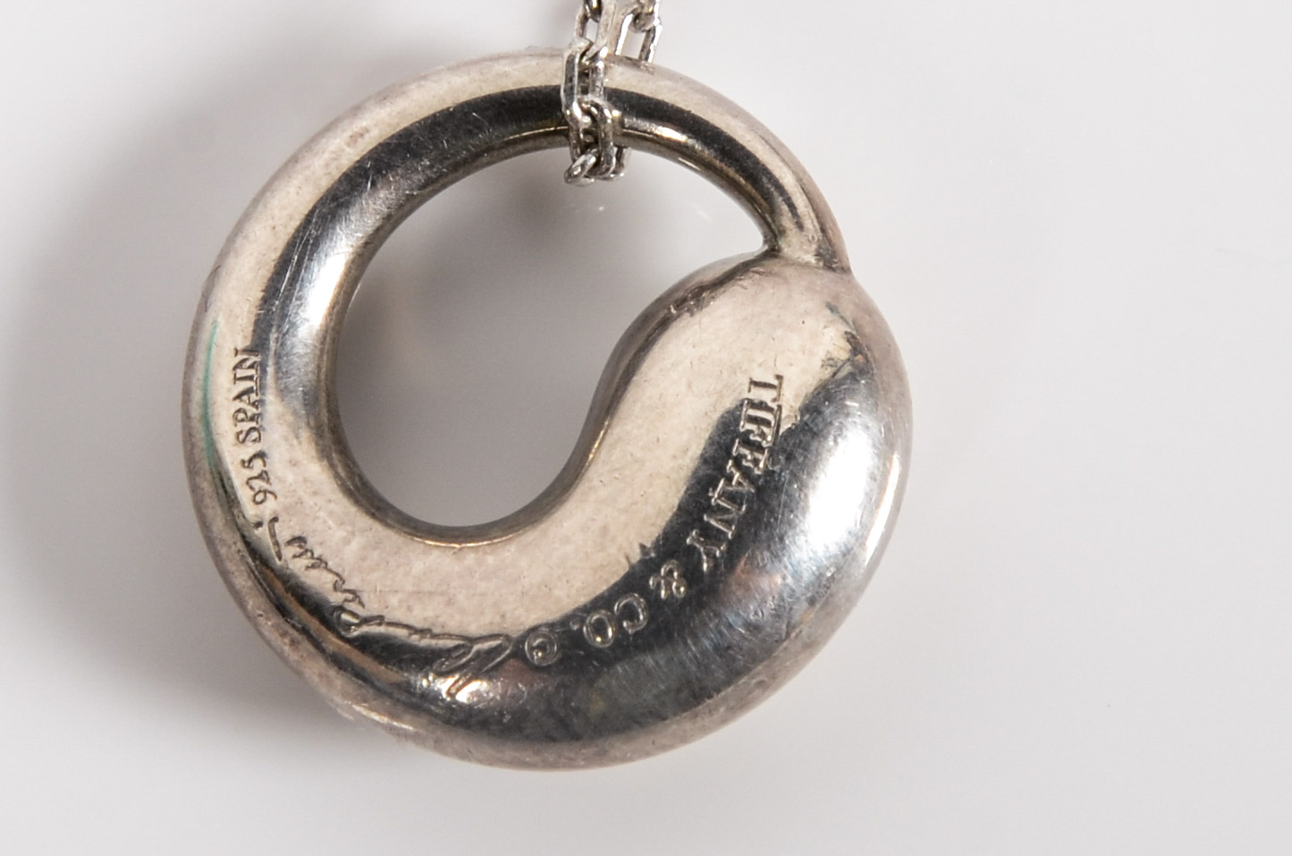 Tiffany and Co Elsa Peretti Pendant Necklace