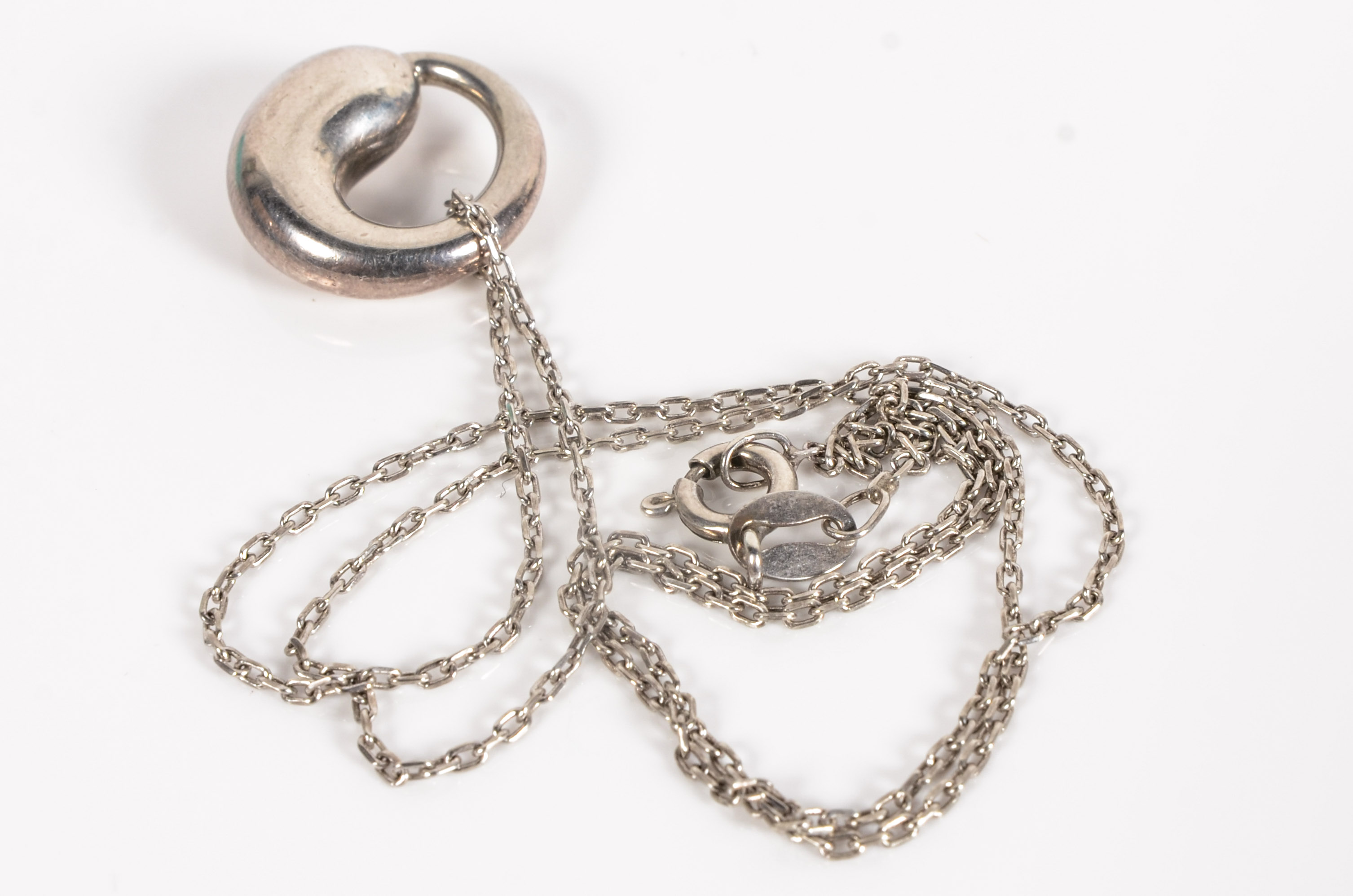 Tiffany and Co Elsa Peretti Pendant Necklace