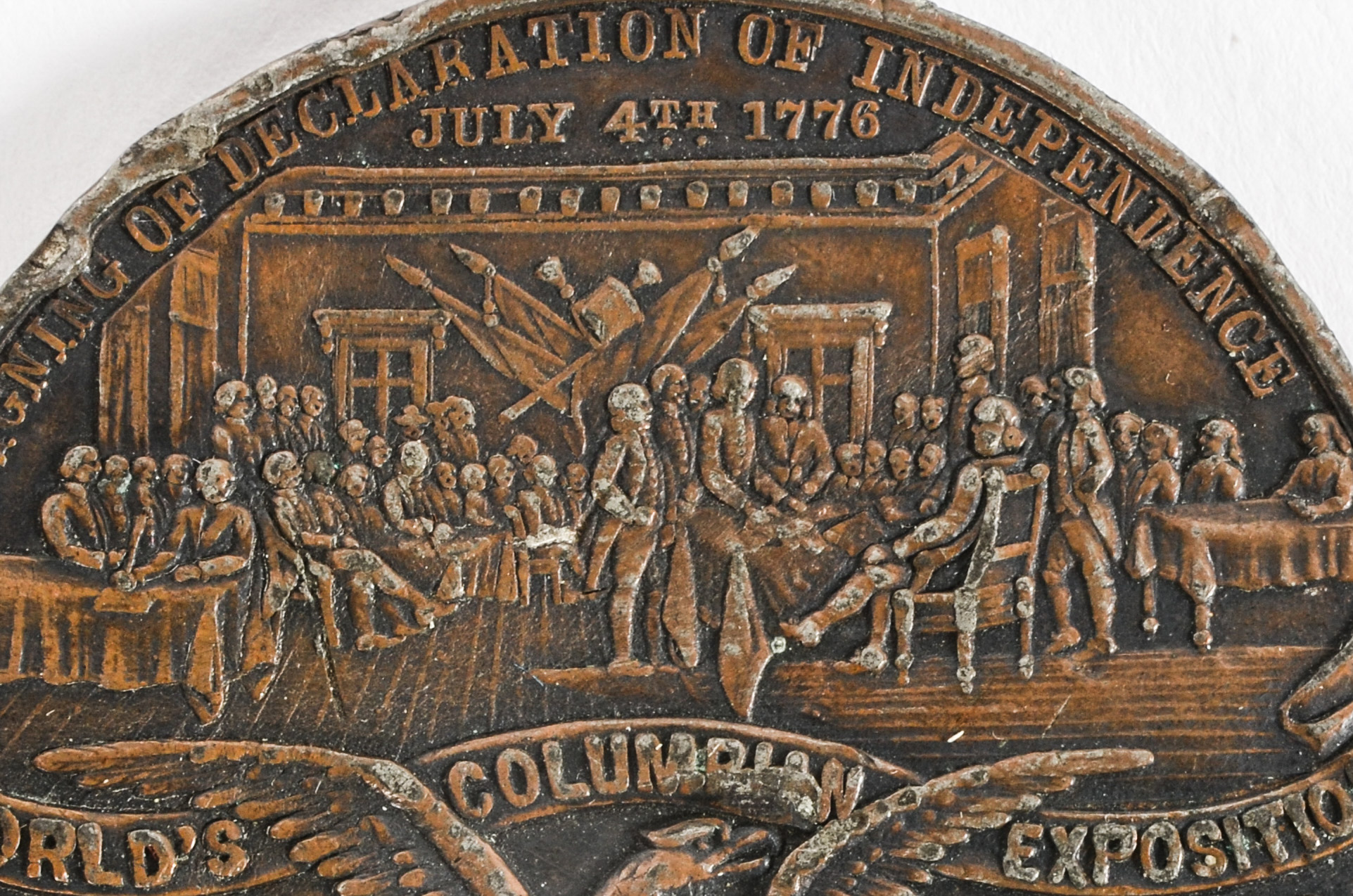 Antique W. Boldenweck & Co Columbian World Exposition Medallion