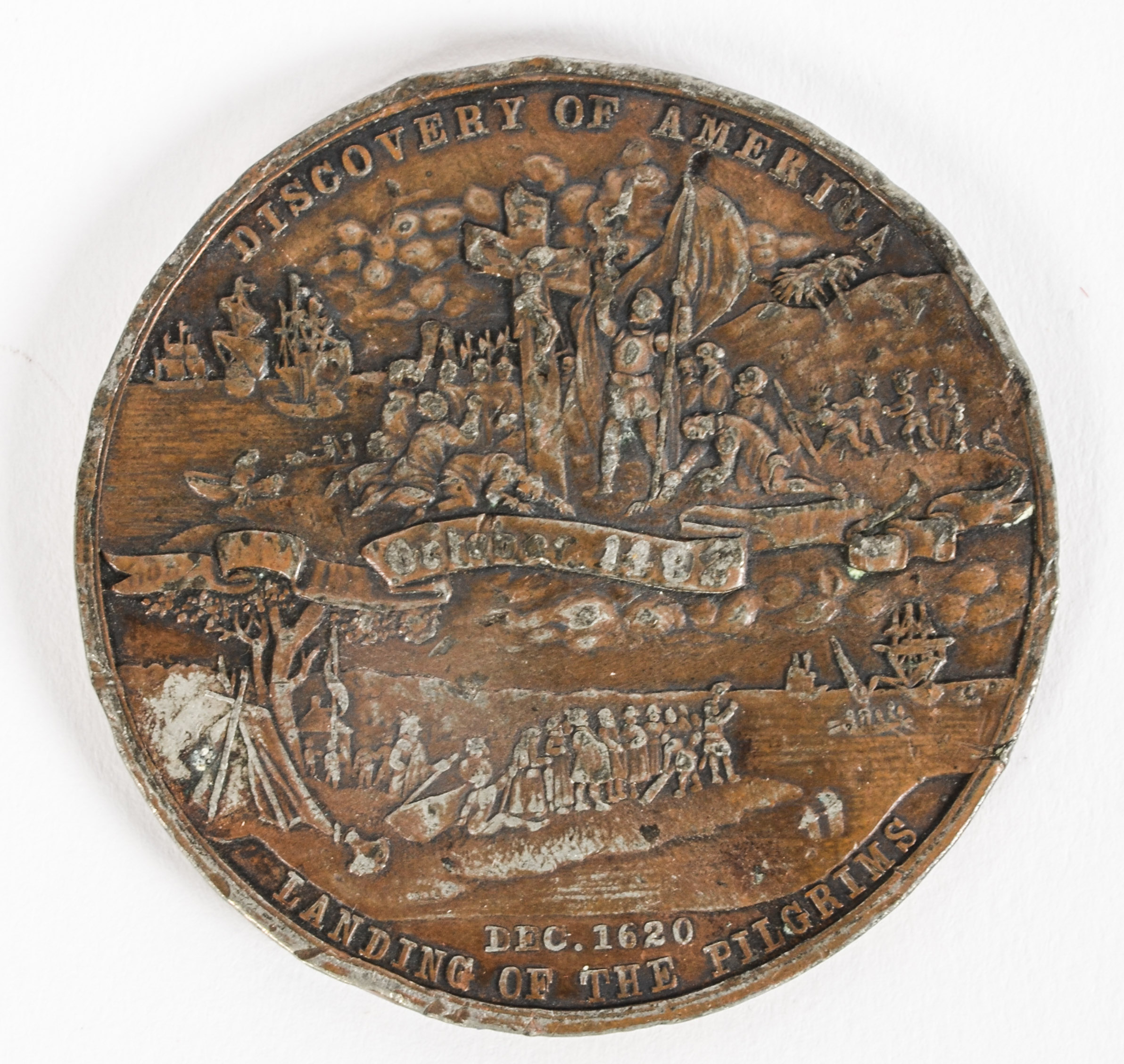 Antique W. Boldenweck & Co Columbian World Exposition Medallion