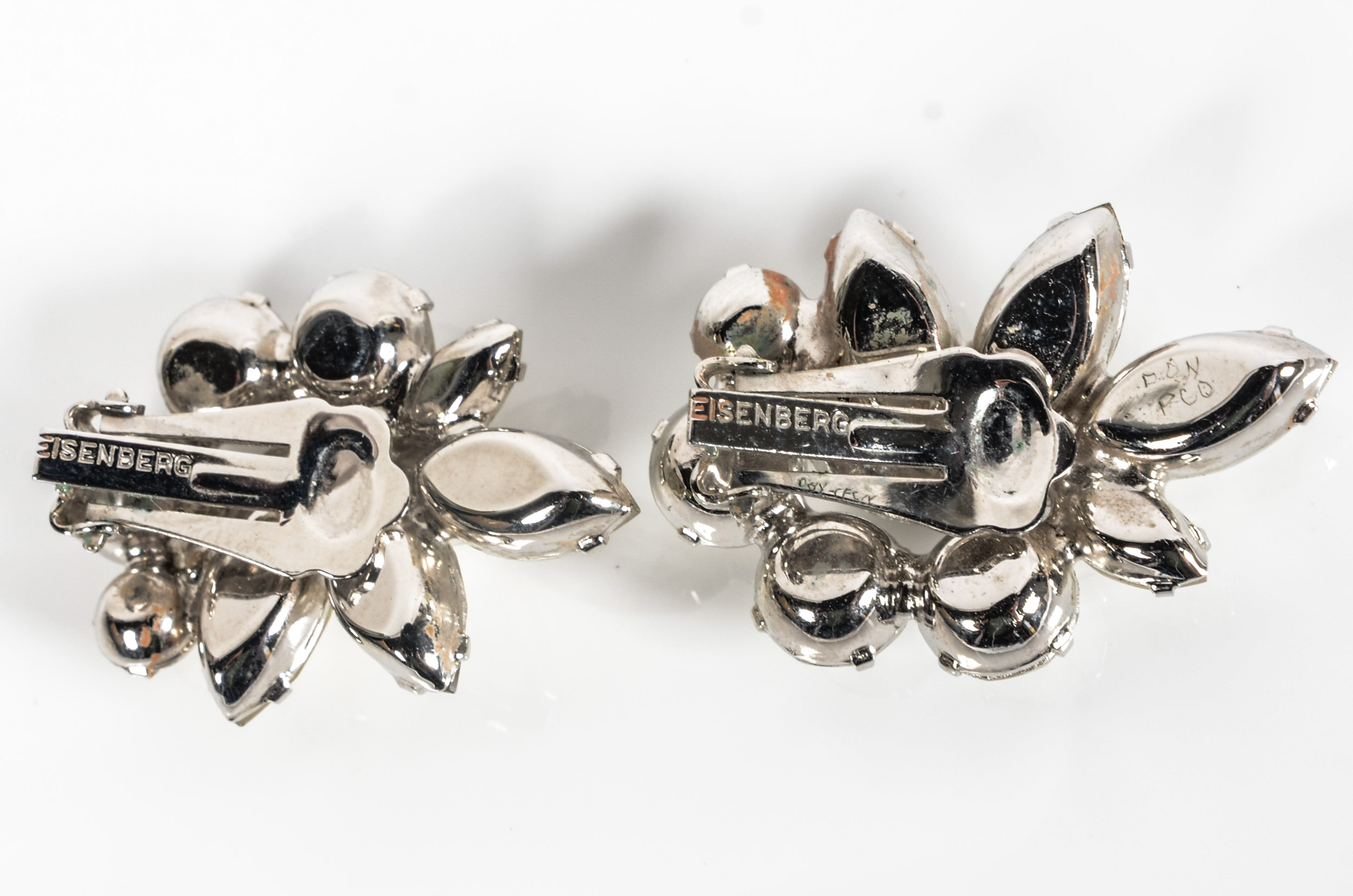 Vintage Eisenberg Costume Rhinestone Jewelry Ensemble