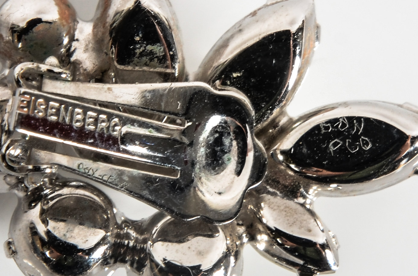 Vintage Eisenberg Costume Rhinestone Jewelry Ensemble