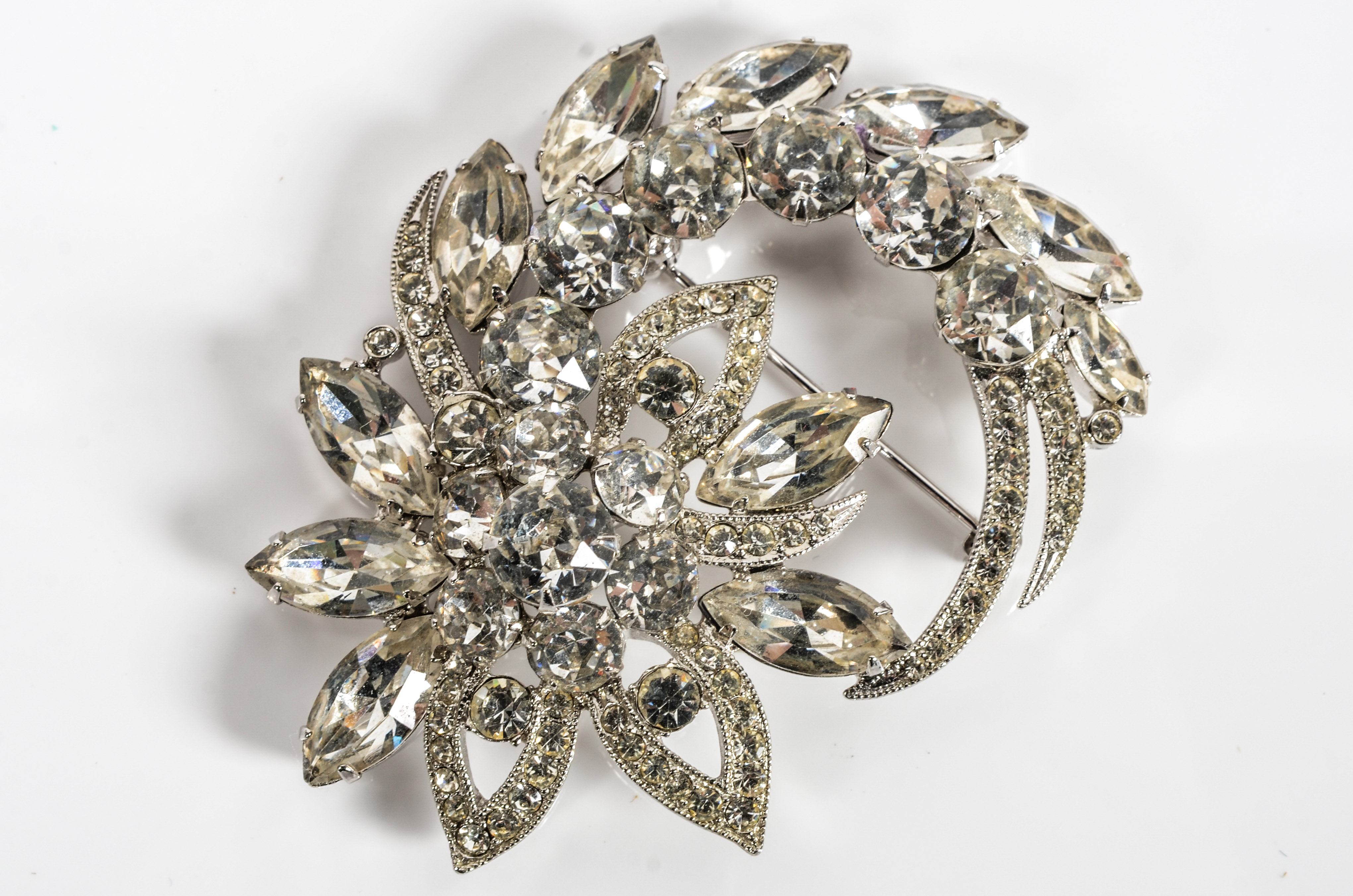 Vintage Eisenberg Costume Rhinestone Jewelry Ensemble