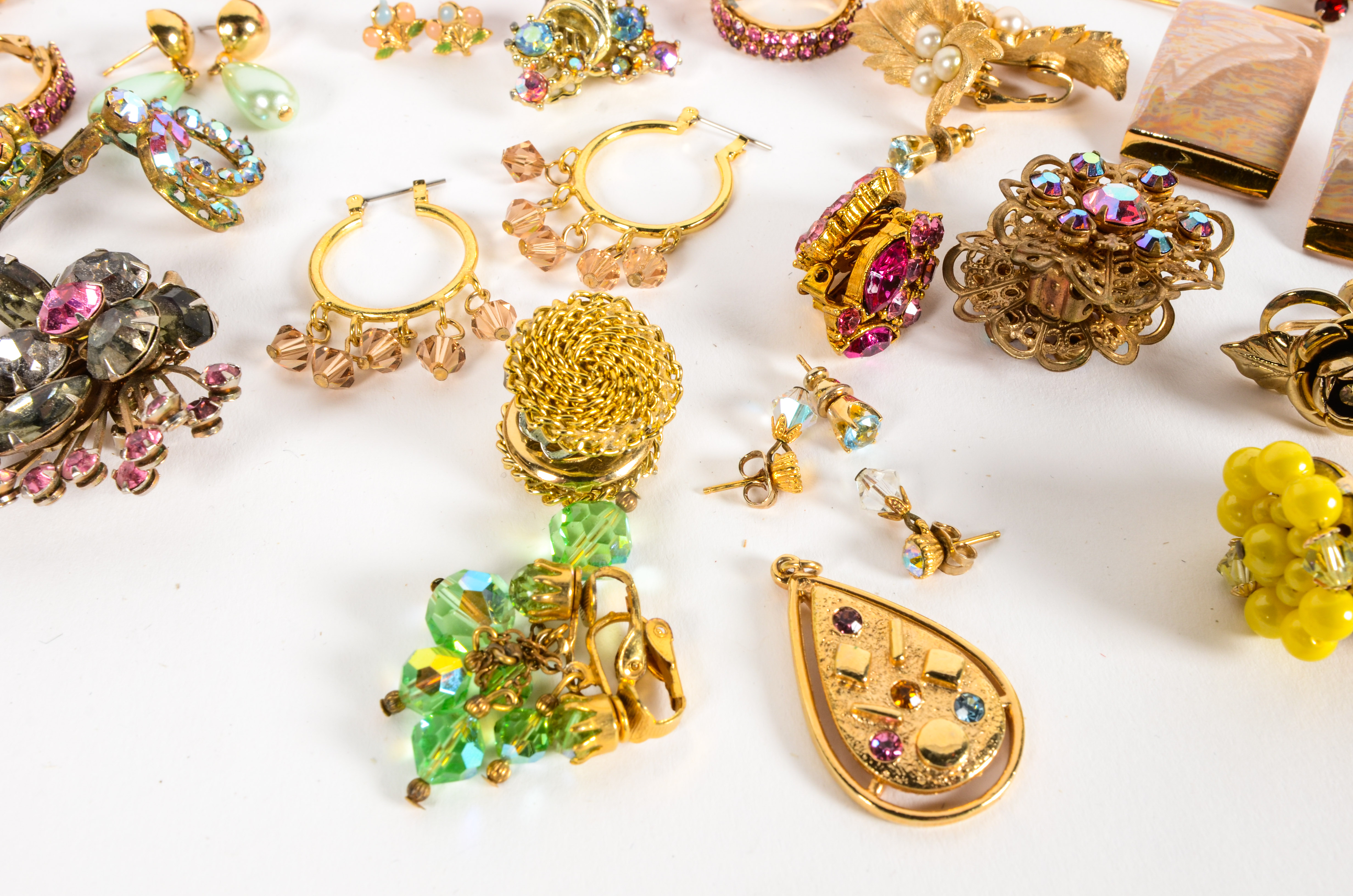 Collection of Costume Gold Tone Jewelry