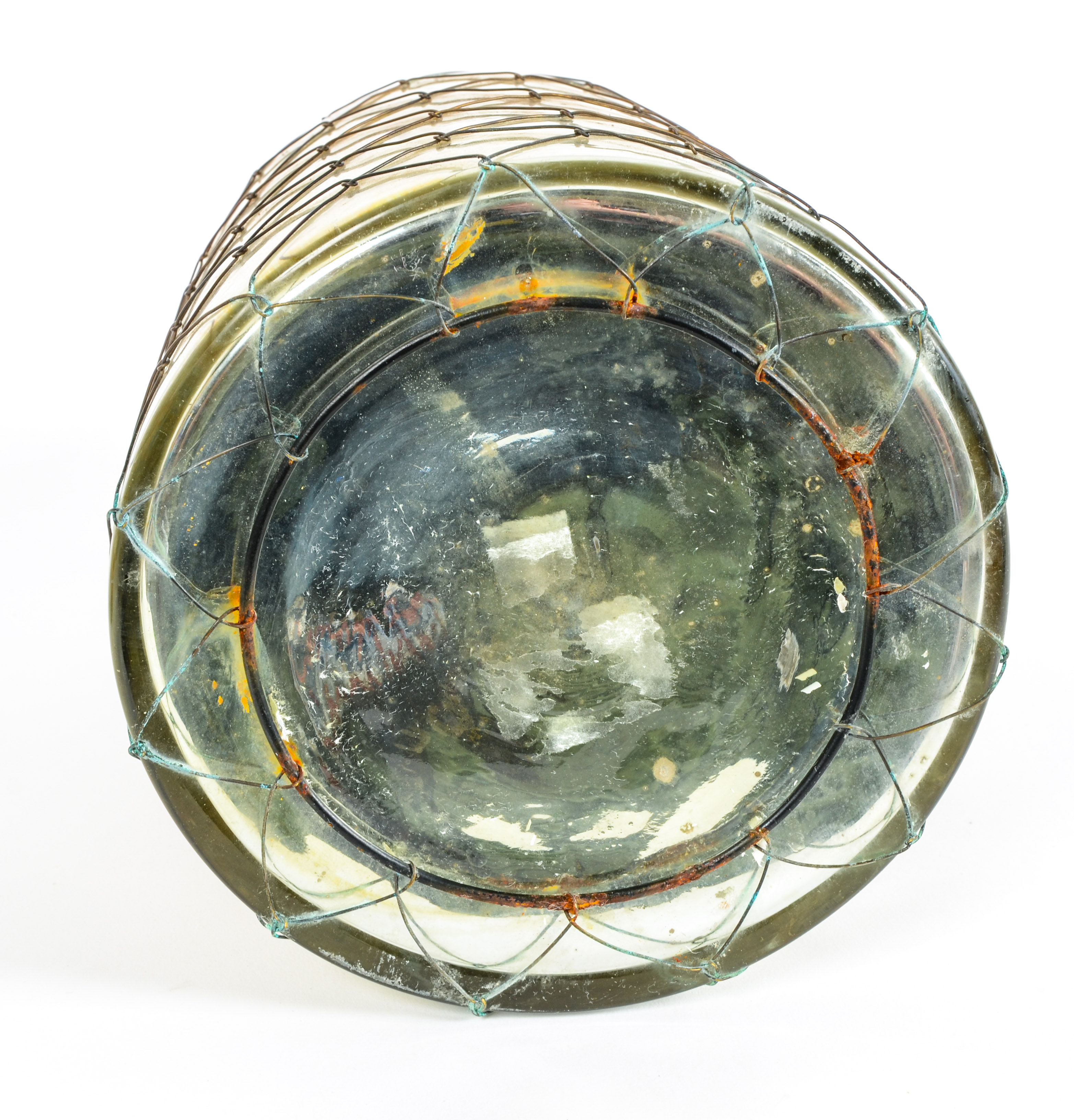 Collection of Speckled Decorative Glass Containers