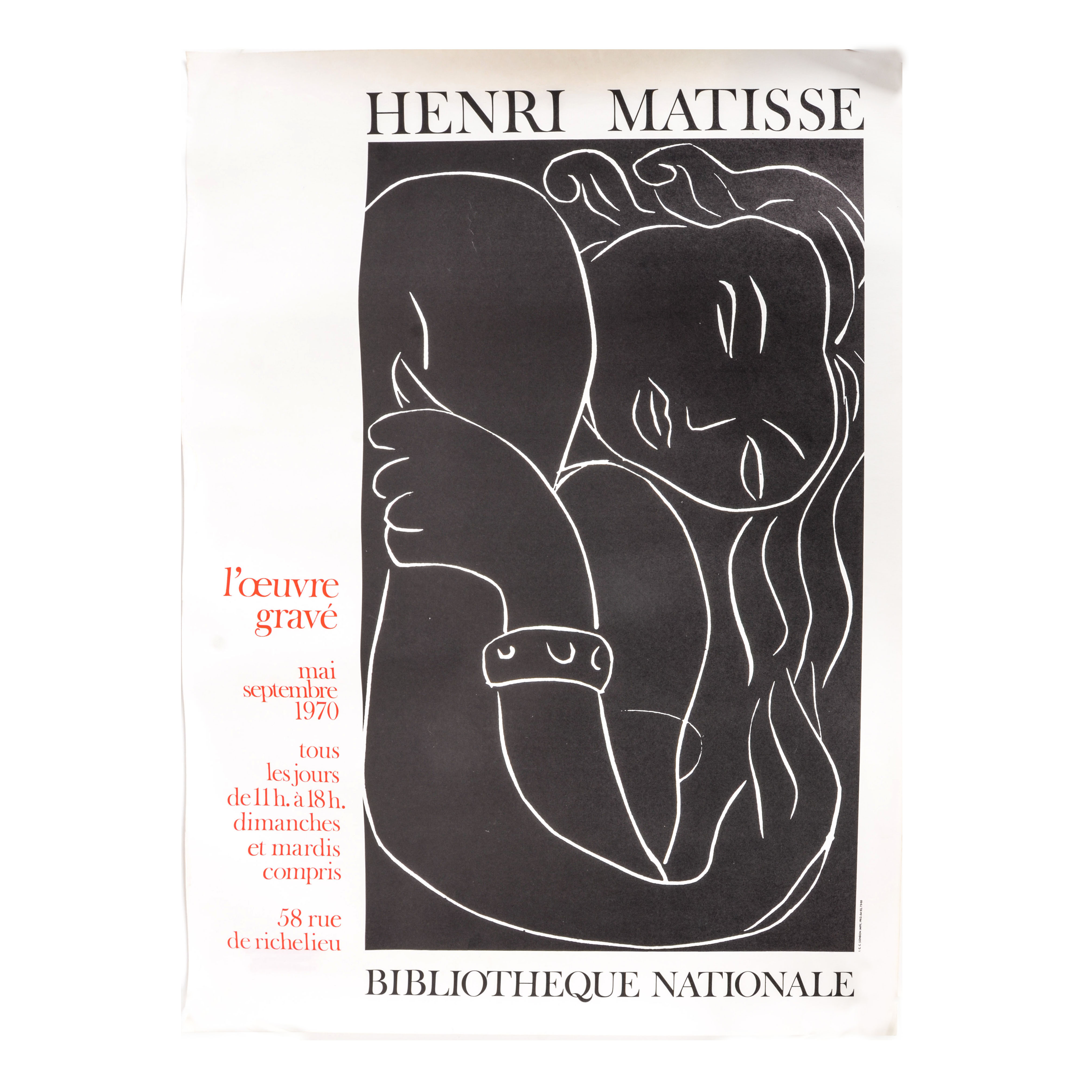 Henri Matisse Exhibition Poster
