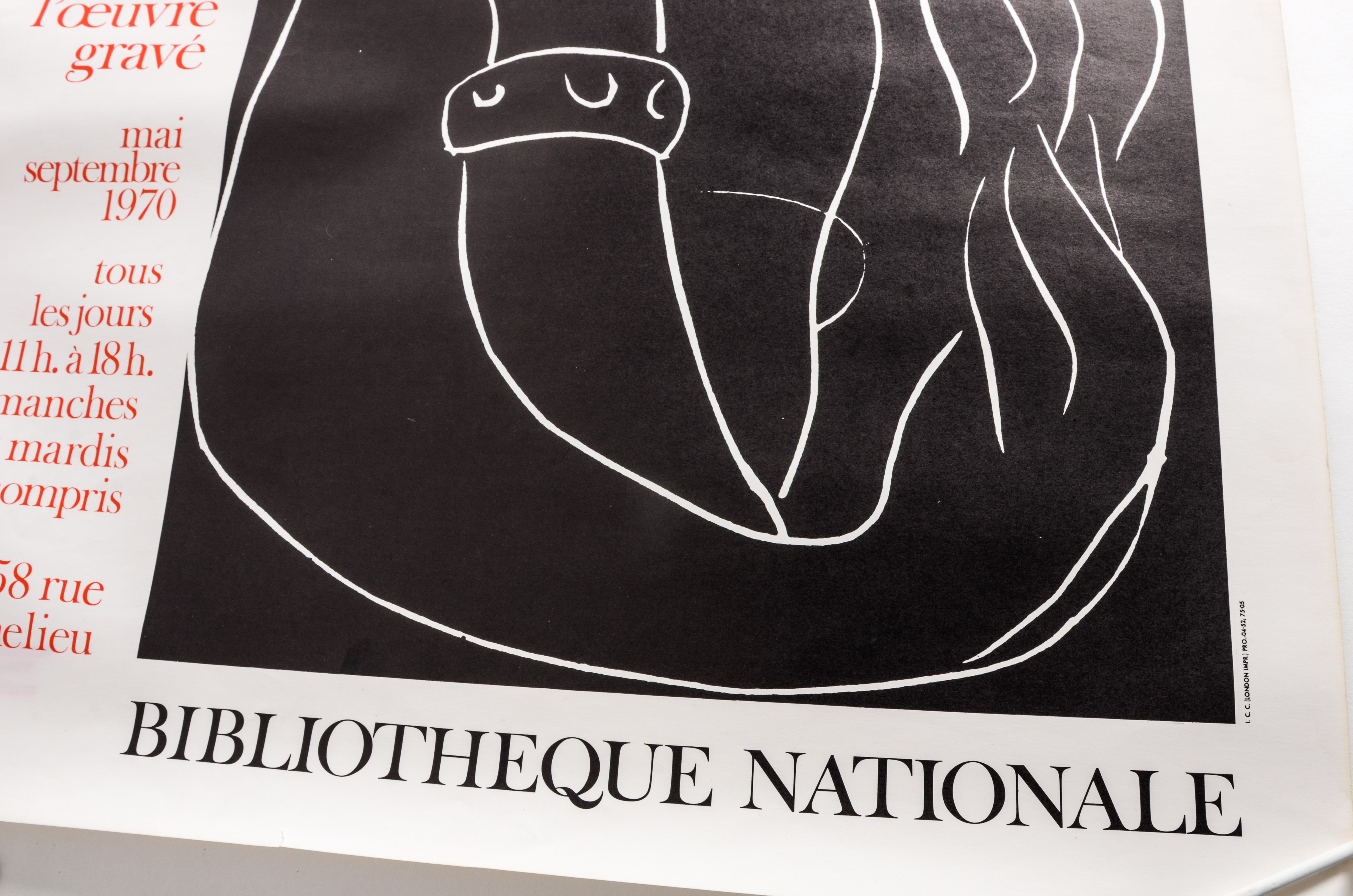 Henri Matisse Exhibition Poster