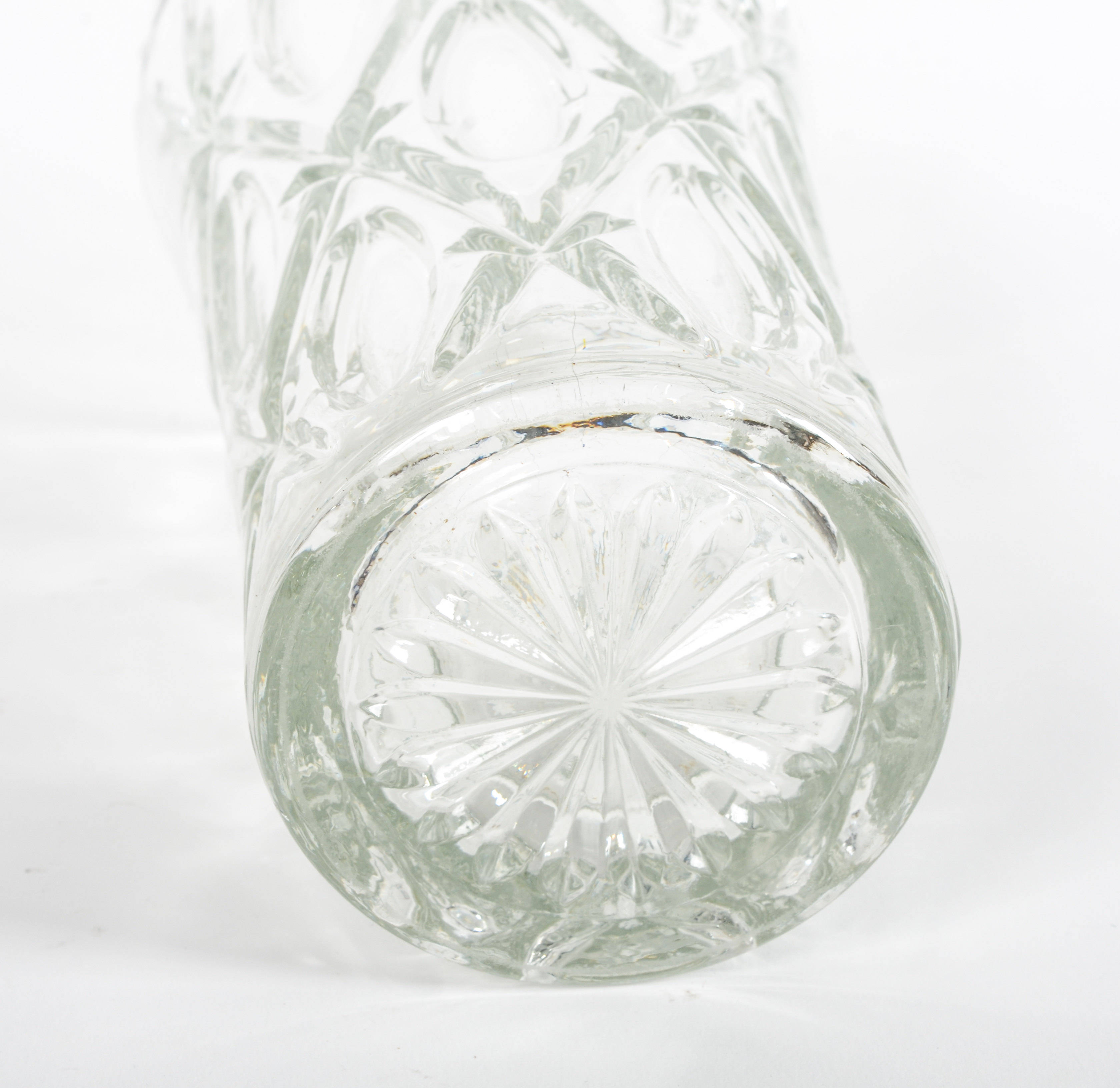 Crystal Vase with Candlesticks and Coasters
