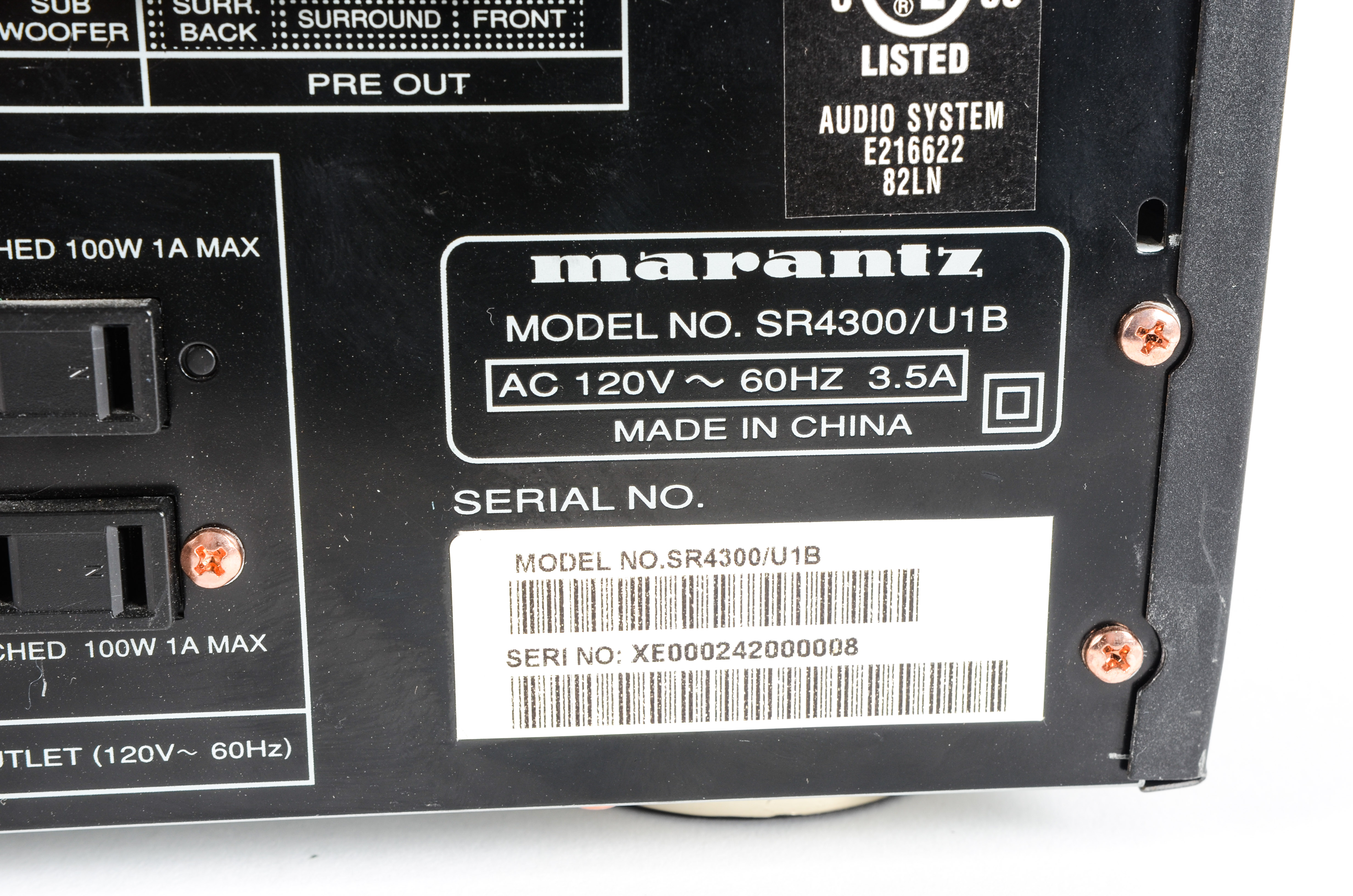 Marantz Surround Sound Stereo Receiver