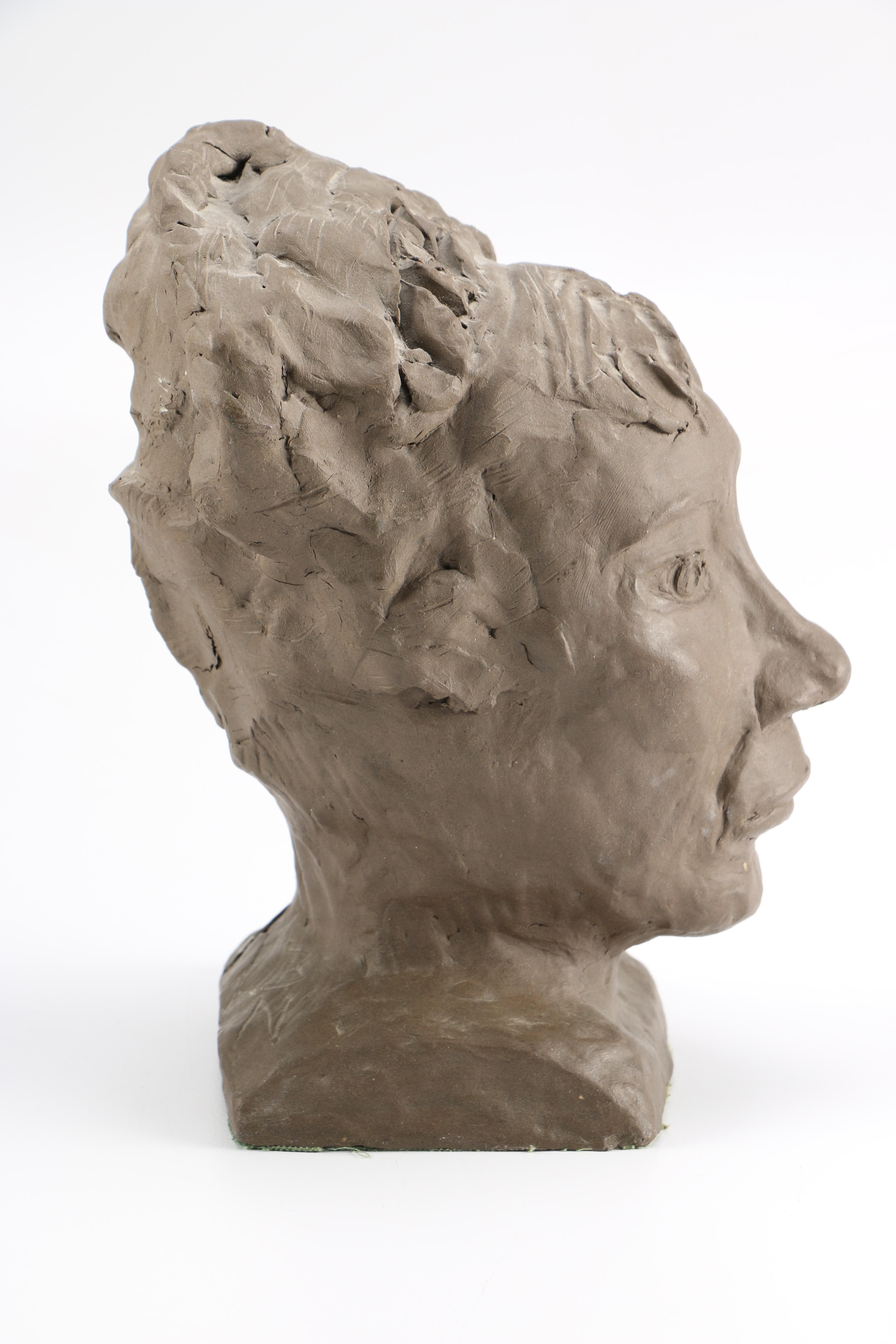 Clay Busts of Women Portraiture