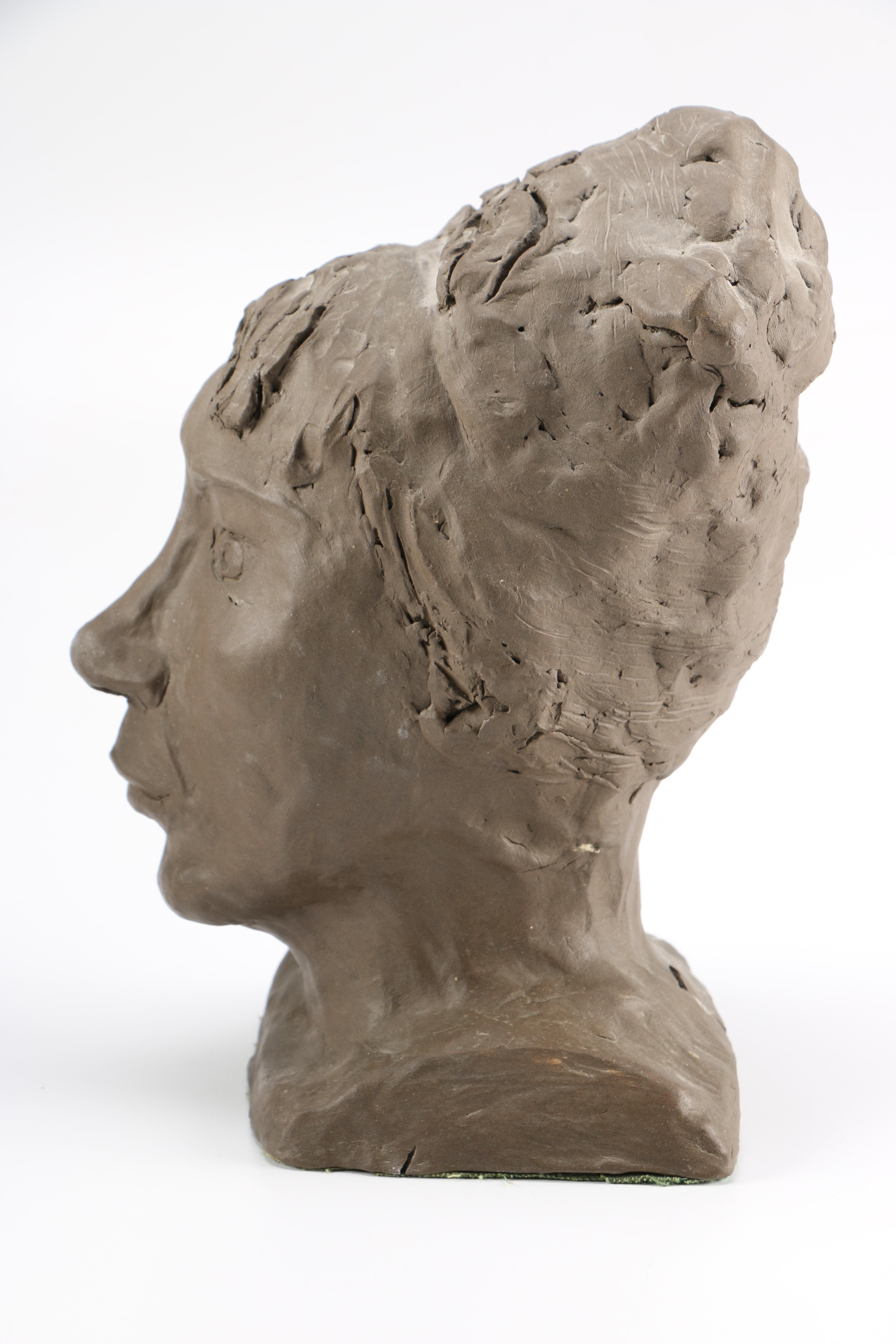 Clay Busts of Women Portraiture