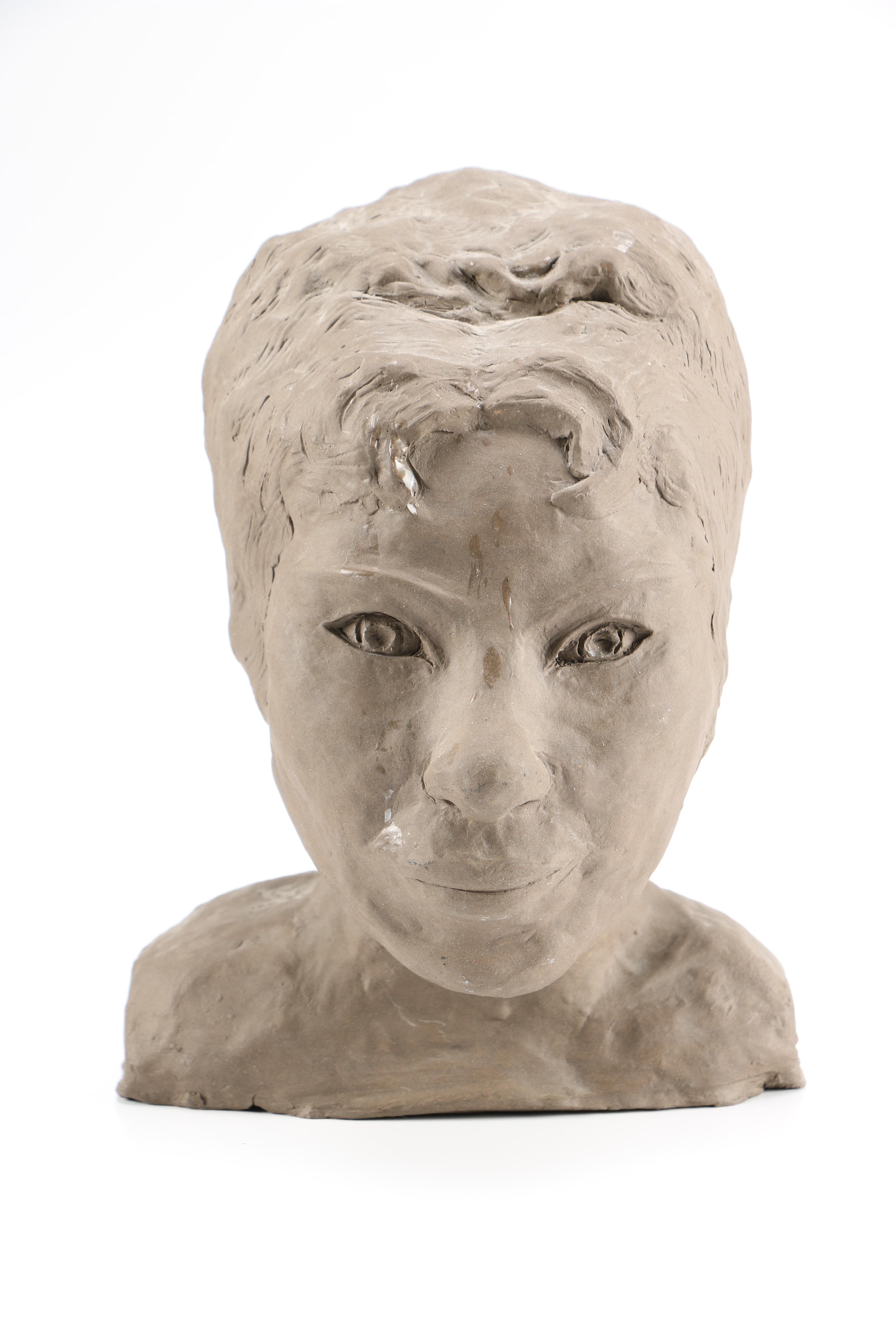 Clay Busts of Women Portraiture