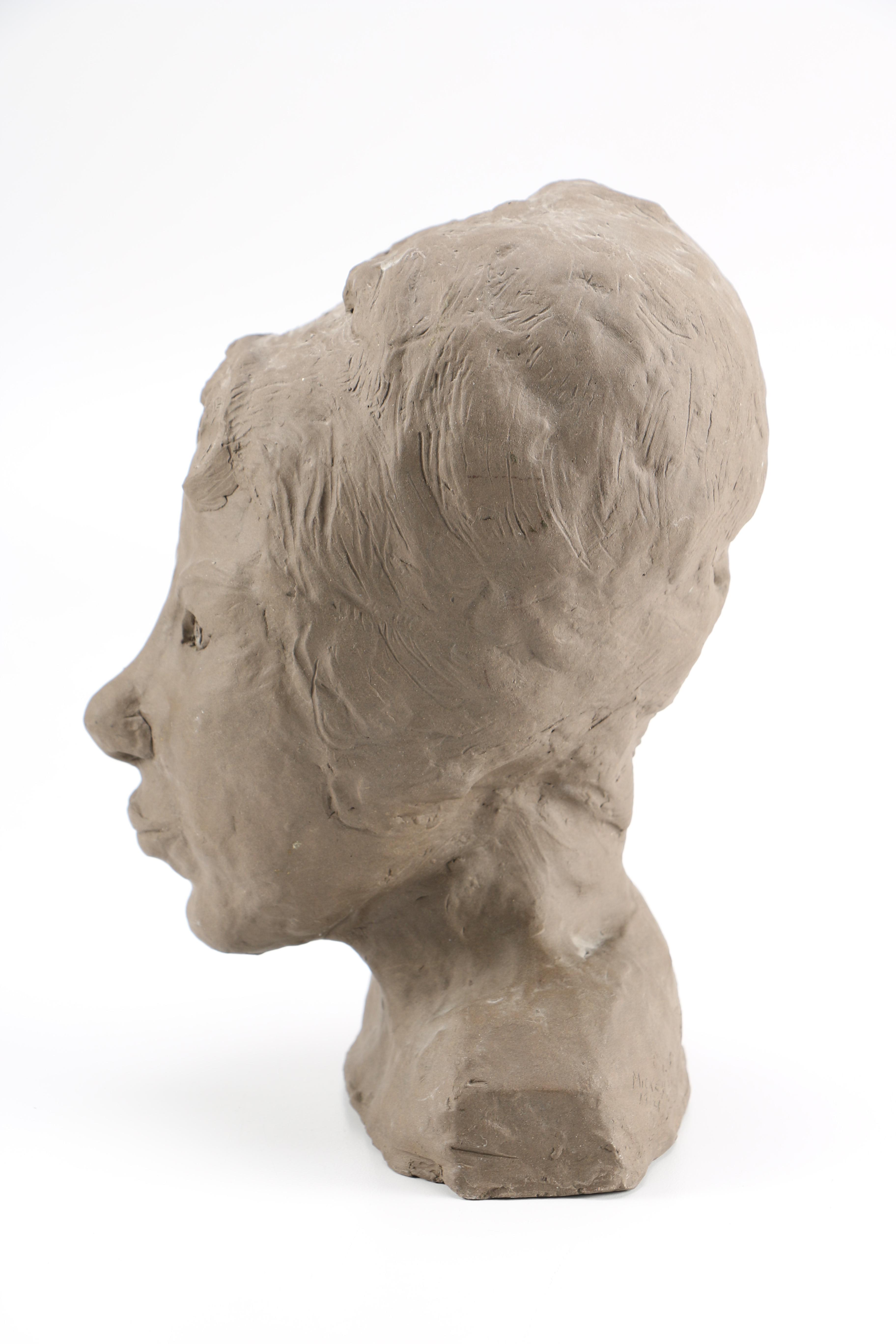 Clay Busts of Women Portraiture