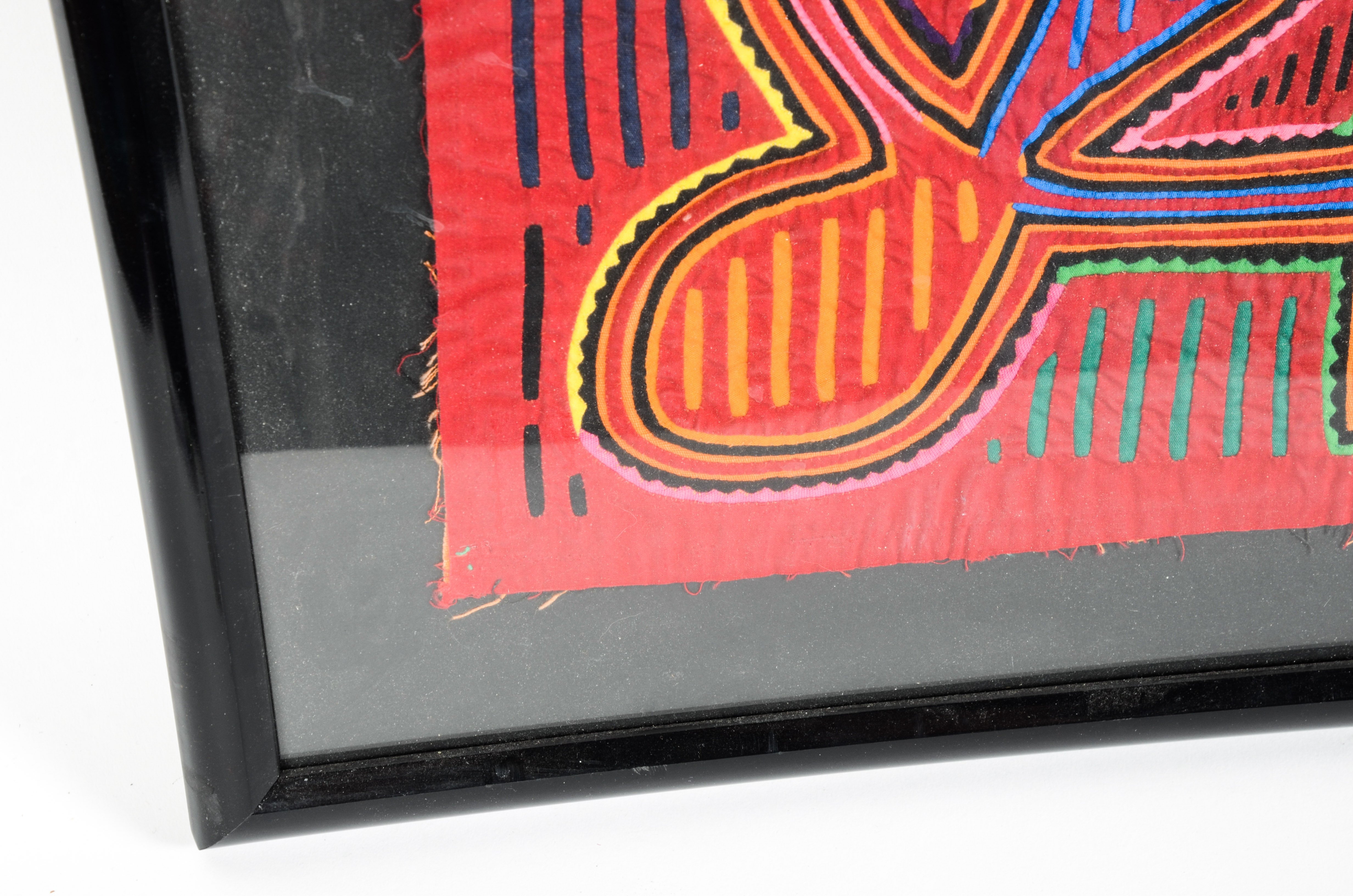 Mola Embroidered Panel