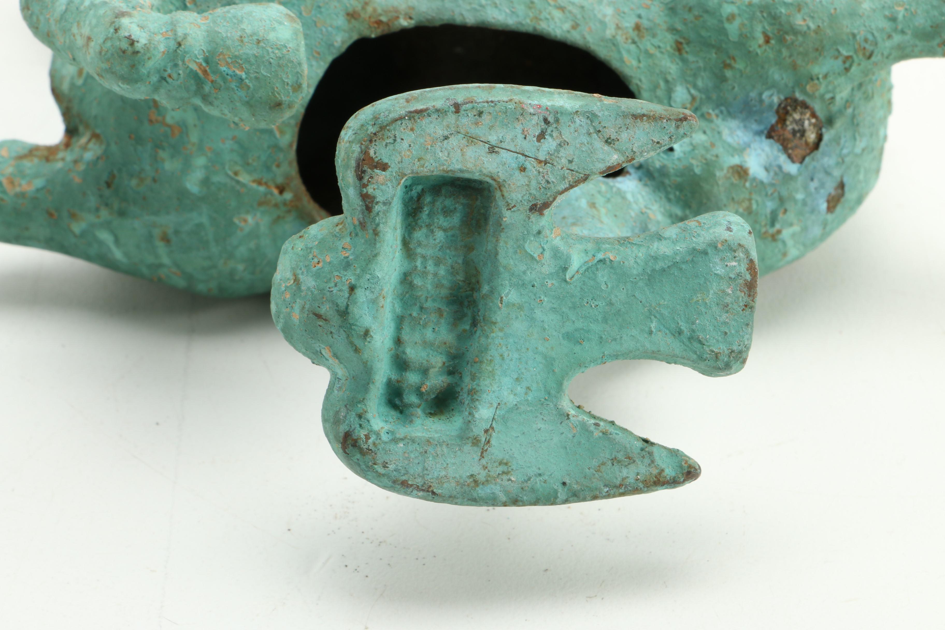 Figurines Including Mexican Figure of Children and Replica of "Gansu Flying Horse"