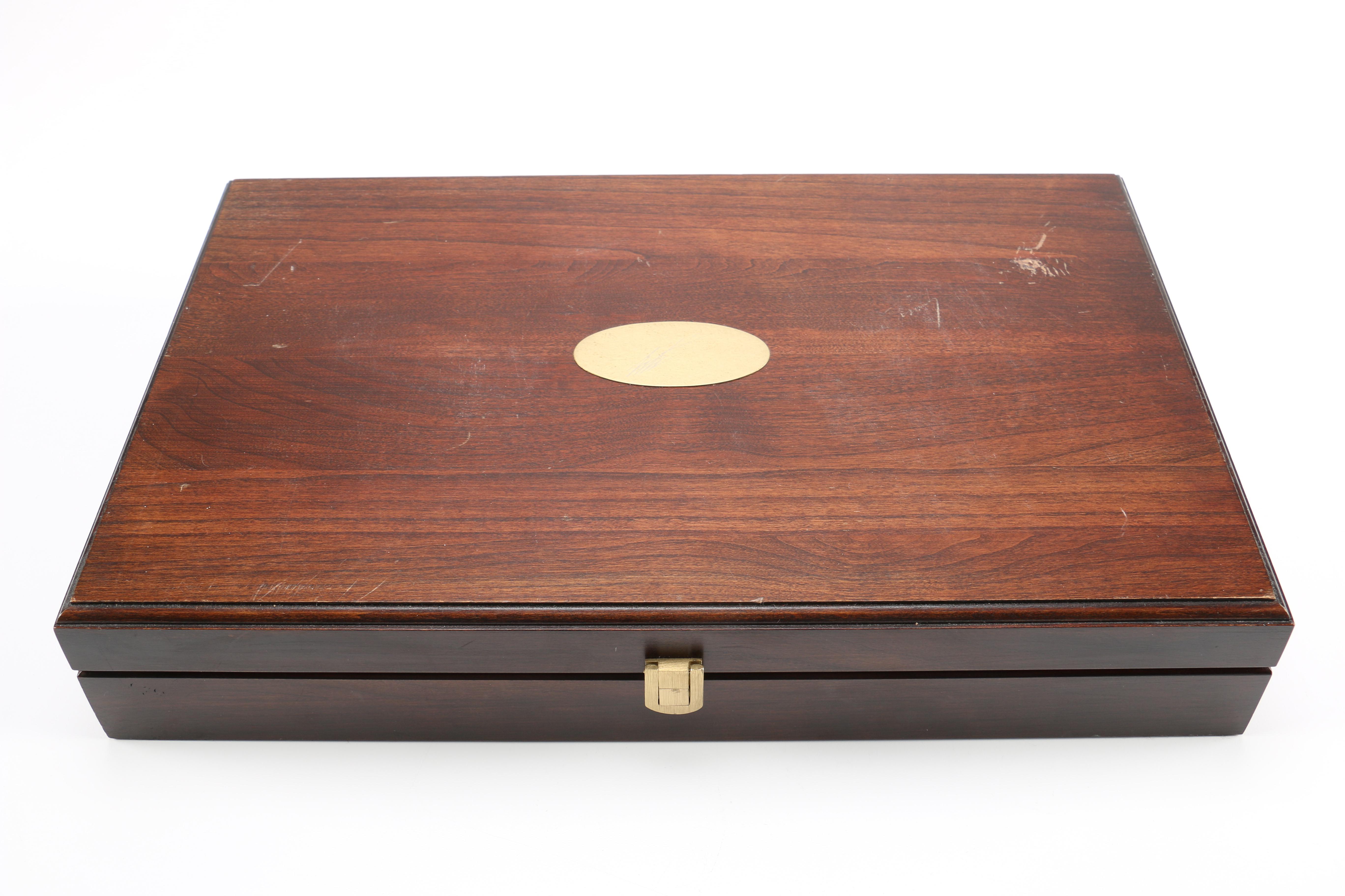 Erte "IndoChina" Bronze Hand Mirror