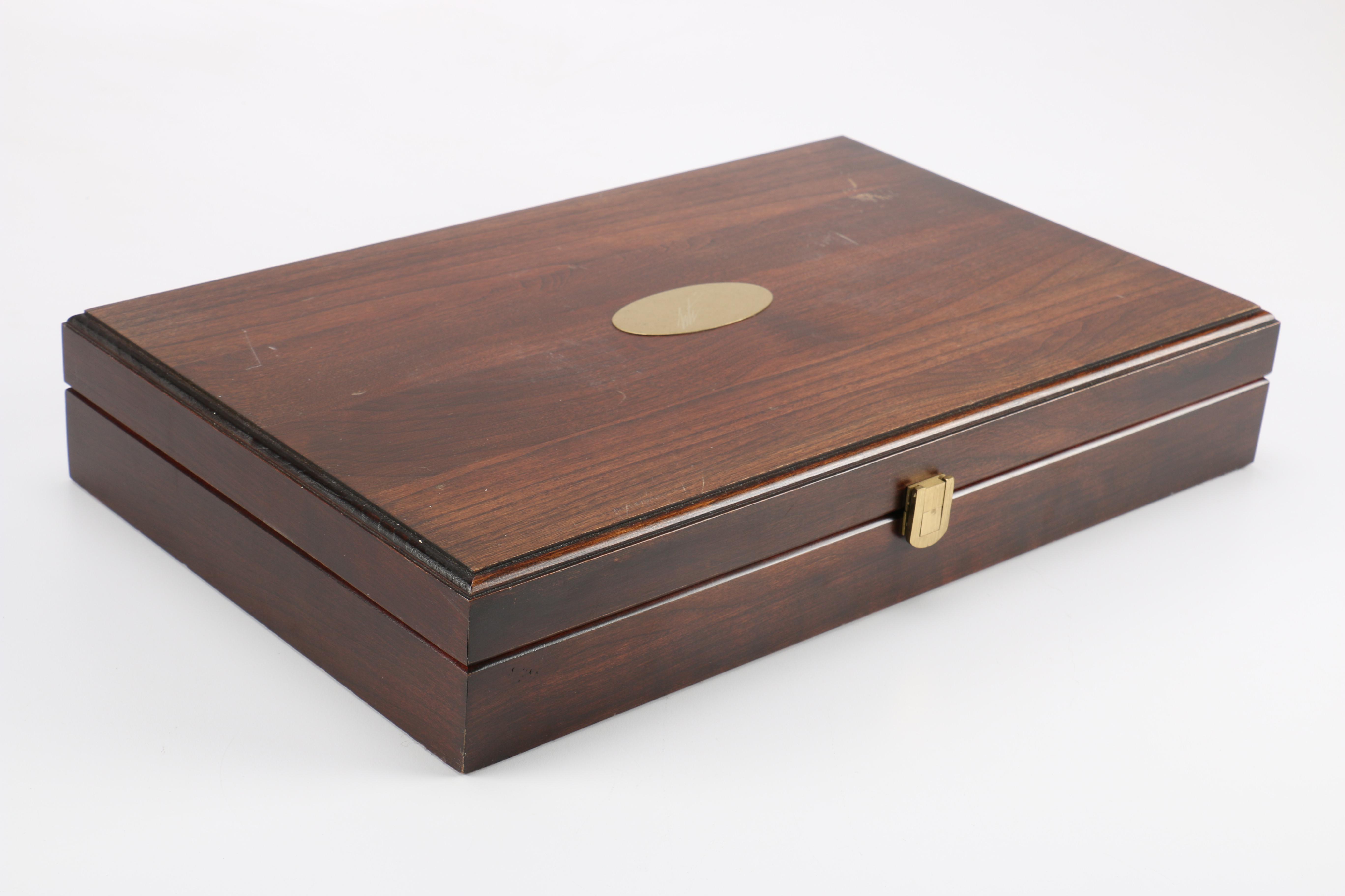 Erte "IndoChina" Bronze Hand Mirror