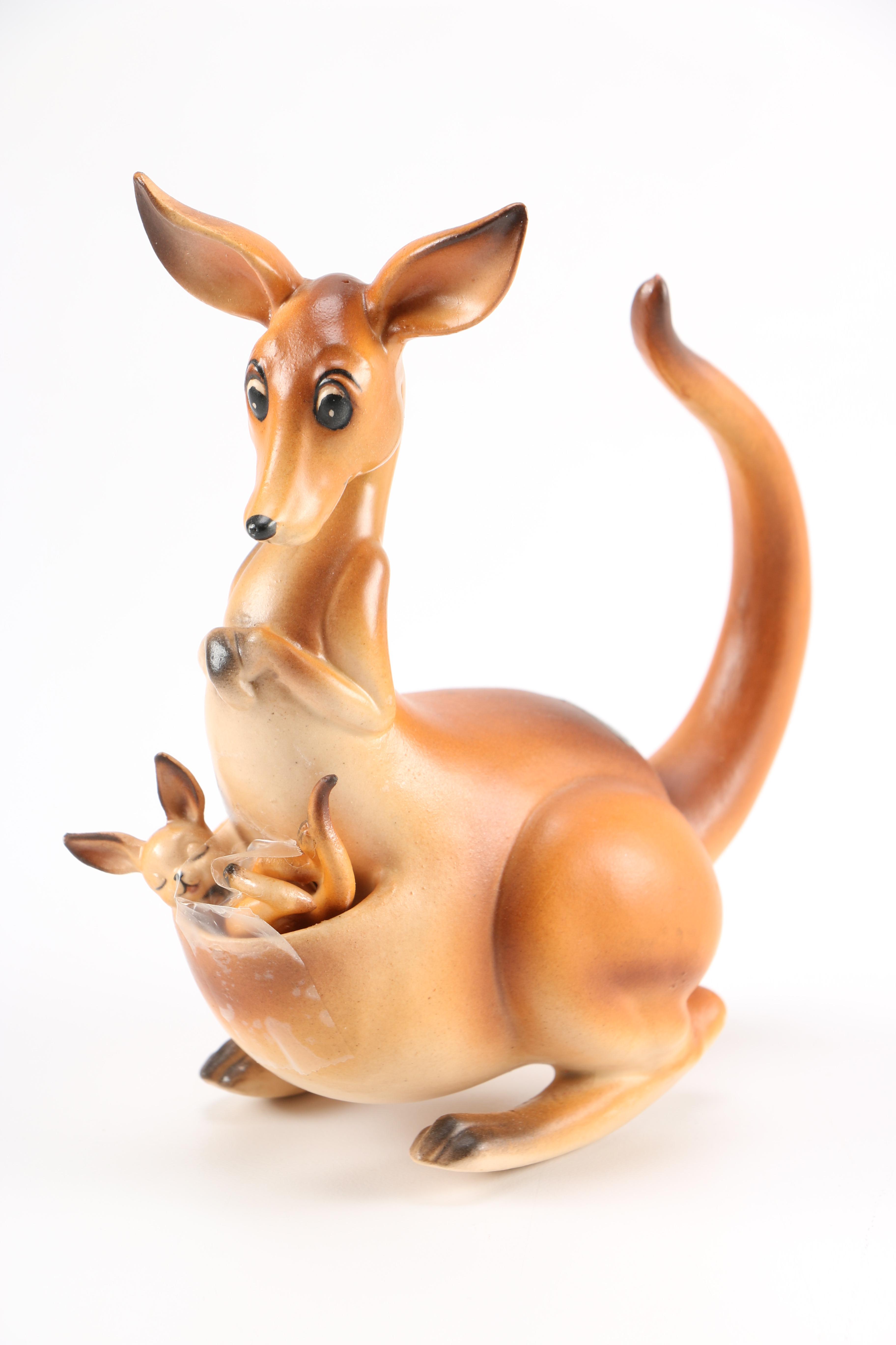 Ceramic Animal Figurines Including McCoy and Josef Originals