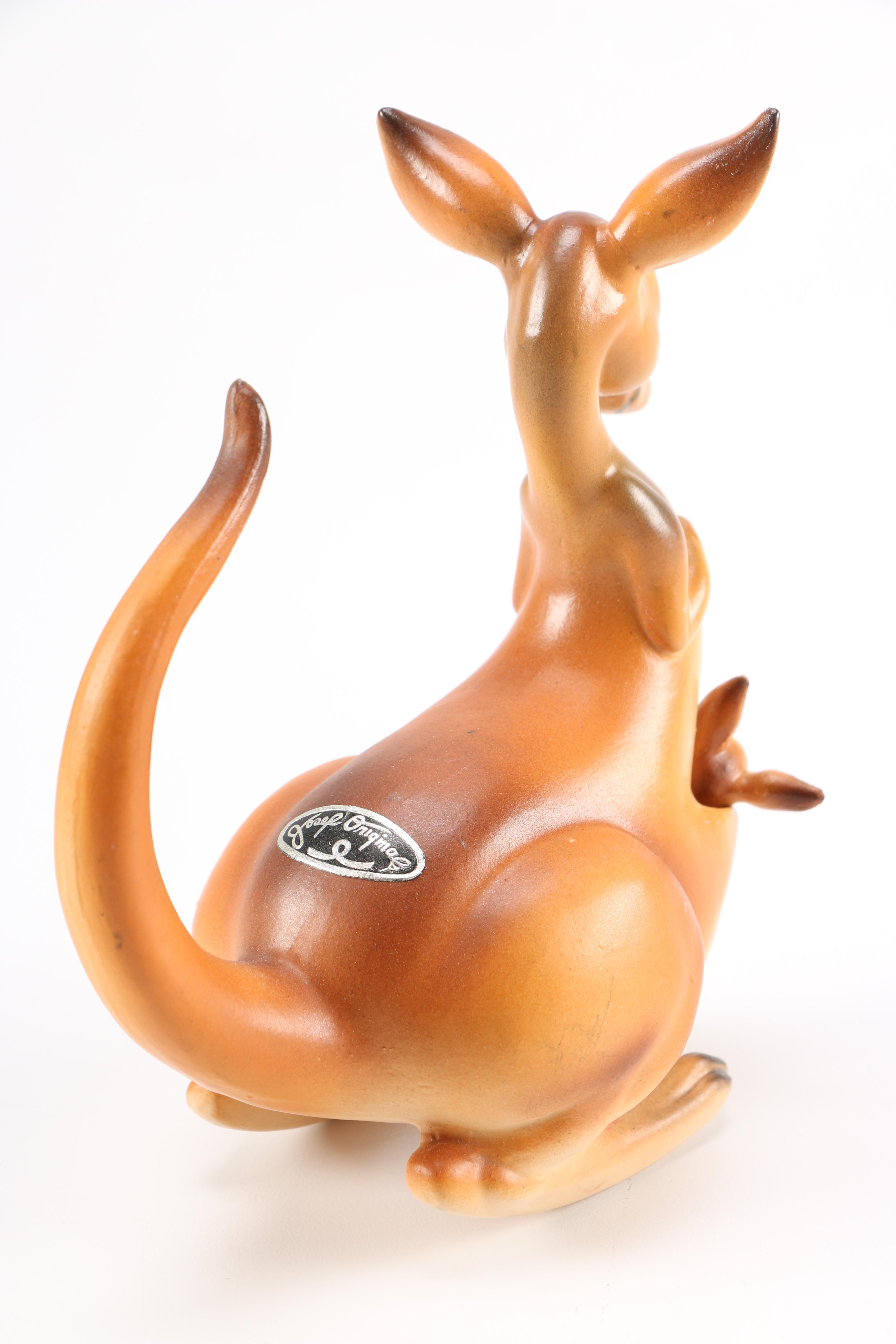 Ceramic Animal Figurines Including McCoy and Josef Originals