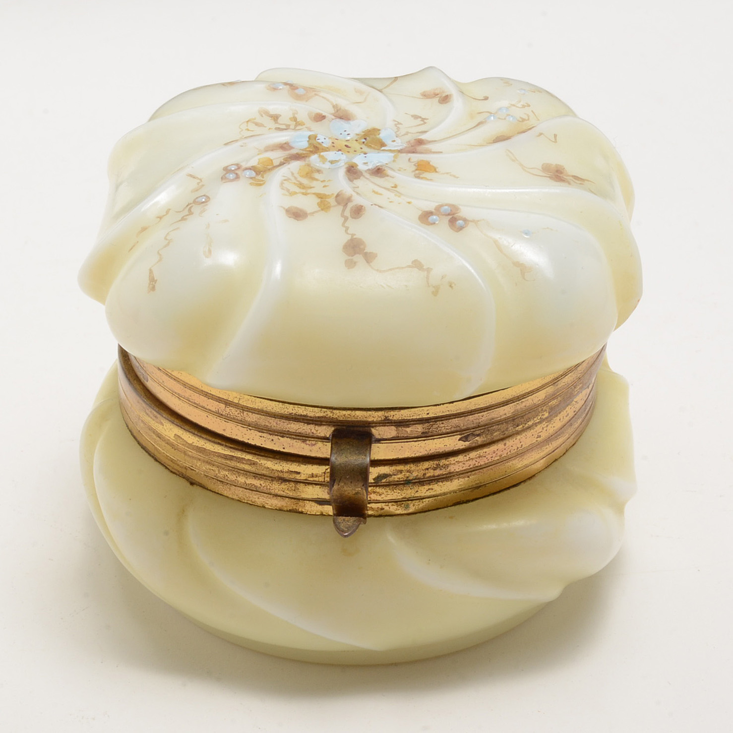 Hand Painted Wave Glass Box