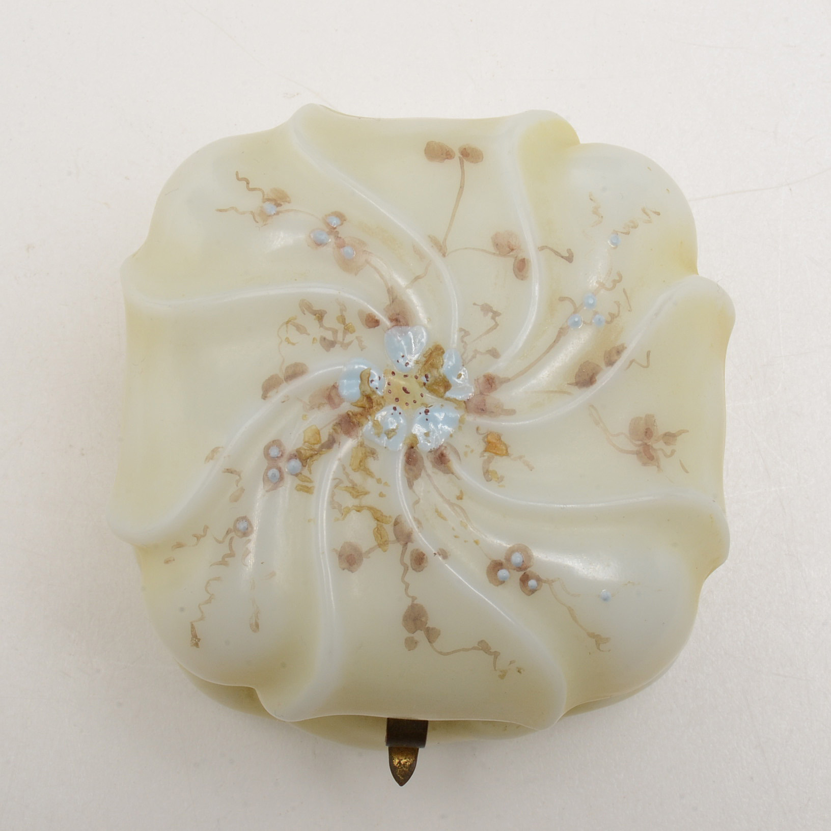 Hand Painted Wave Glass Box