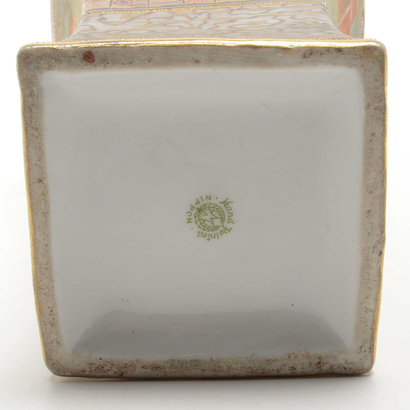 Tall Nippon Porcelain Vase