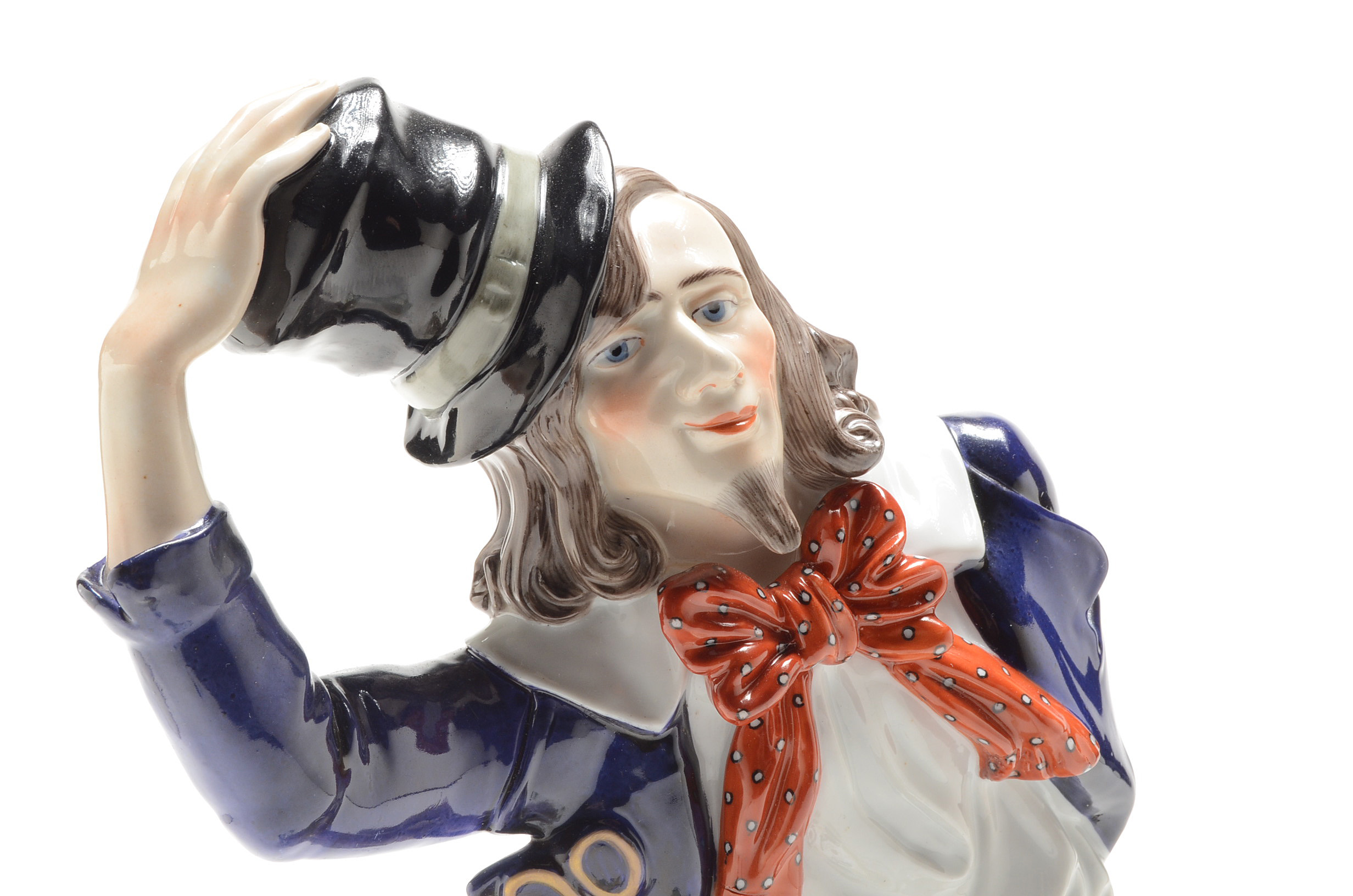 German Porcelain Tailor Figurine