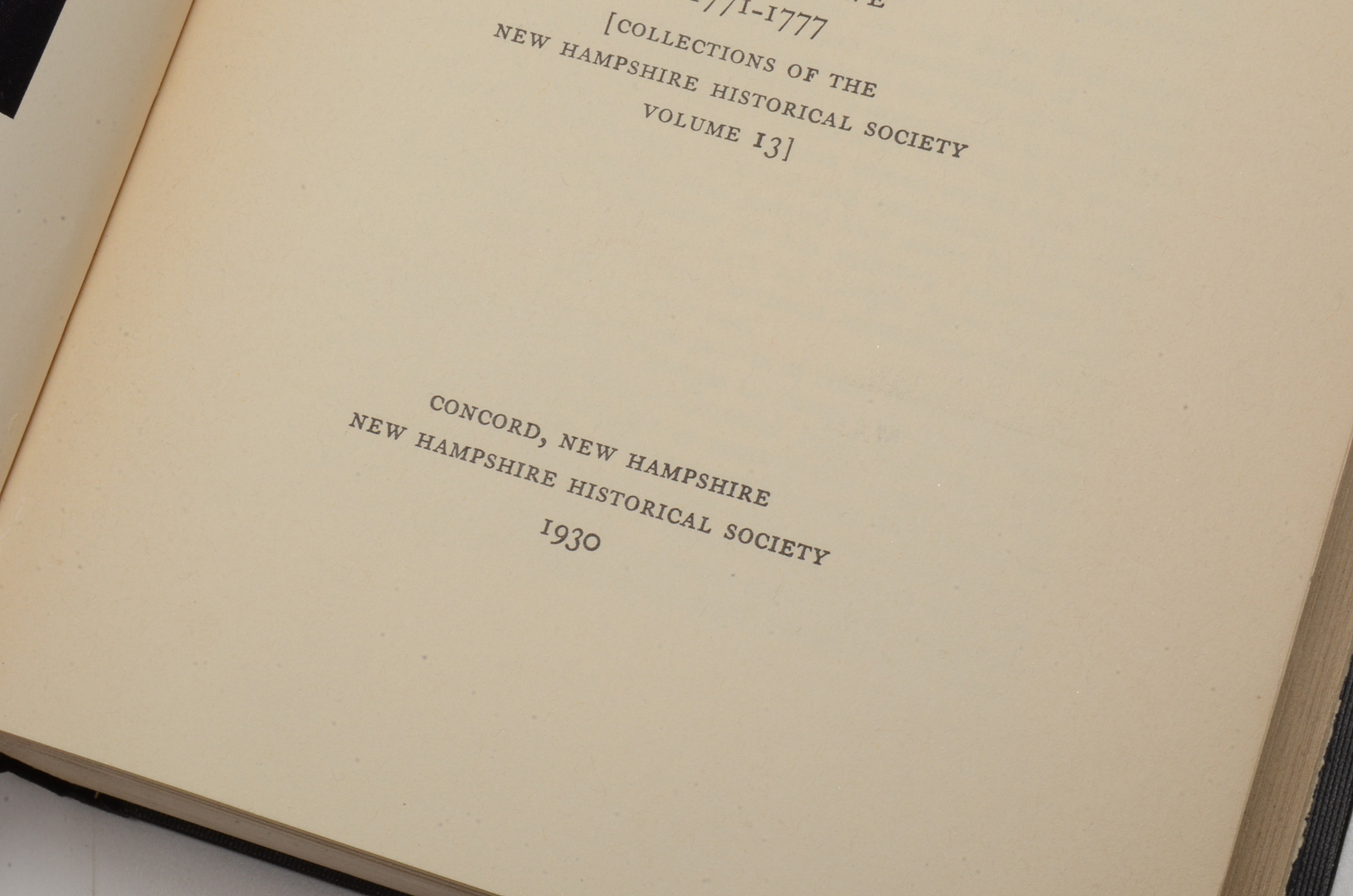 1930 "Letters and Papers Of General John Sullivan" Book