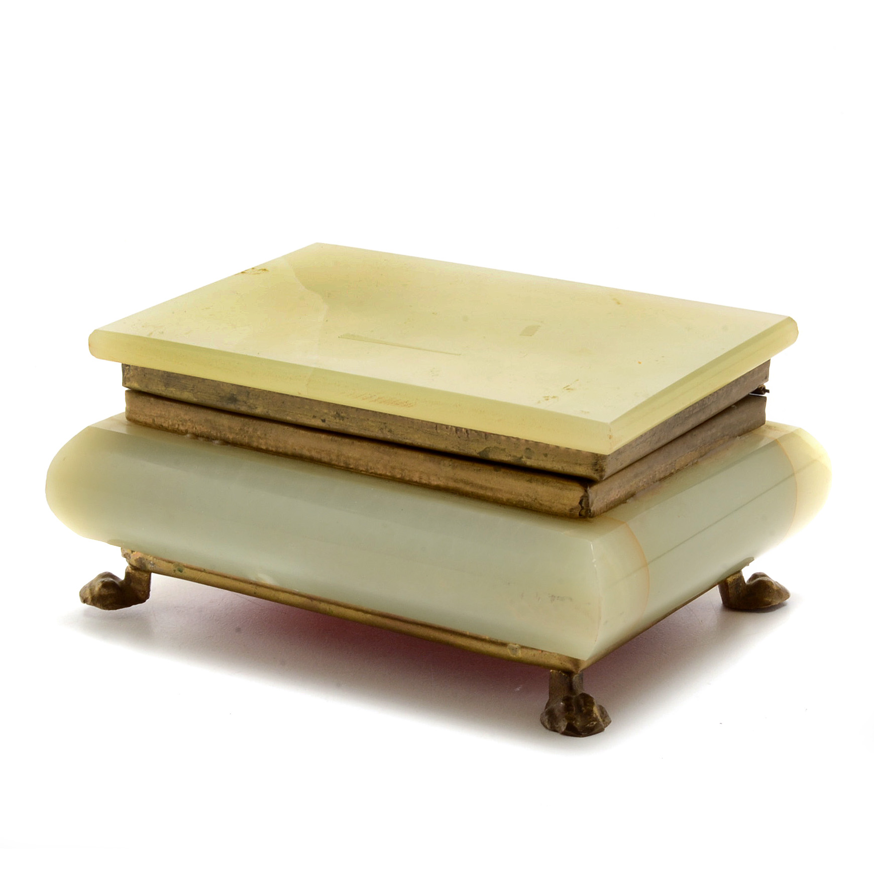 Polished Alabaster Trinket Box