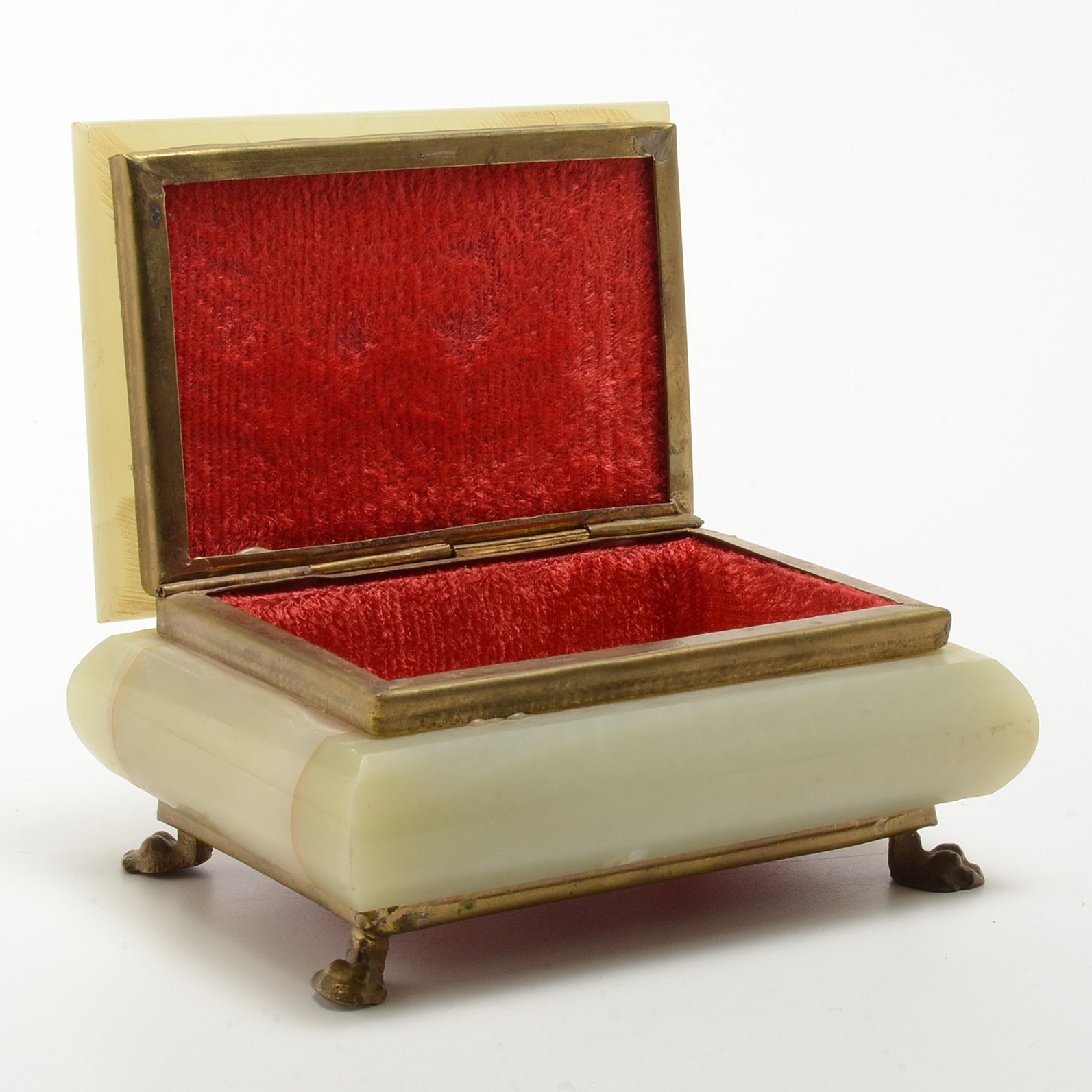 Polished Alabaster Trinket Box