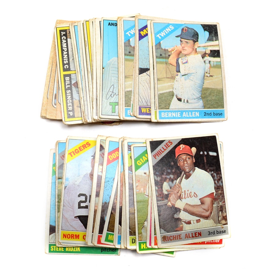 1966, 1967, and 1968 Topps Baseball Cards