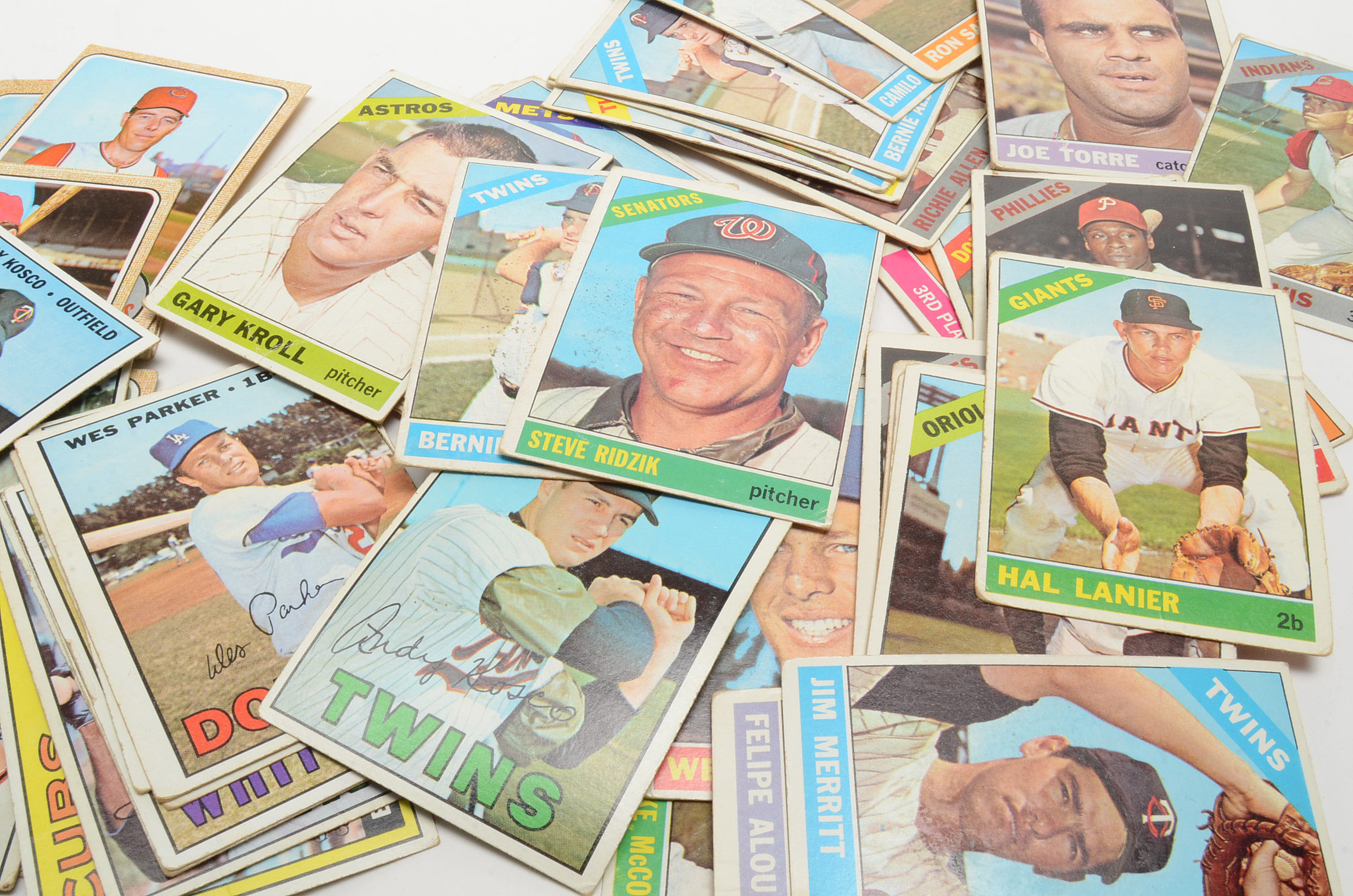 1966, 1967, and 1968 Topps Baseball Cards