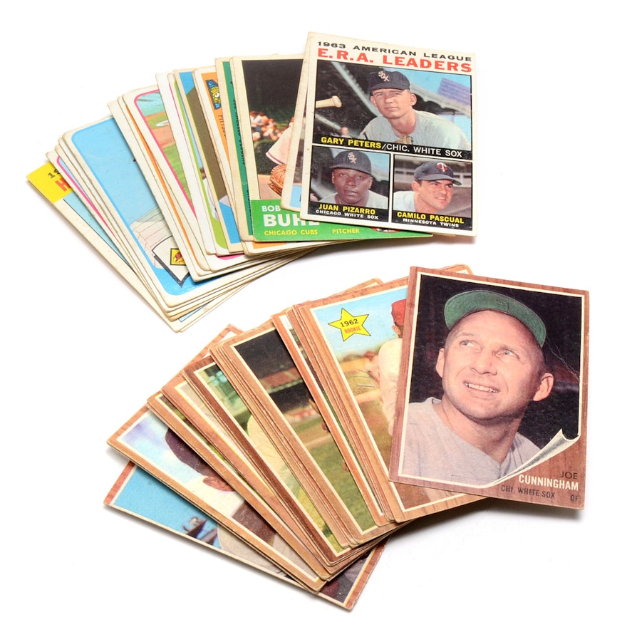 1960s Topps and Fleer Baseball Cards