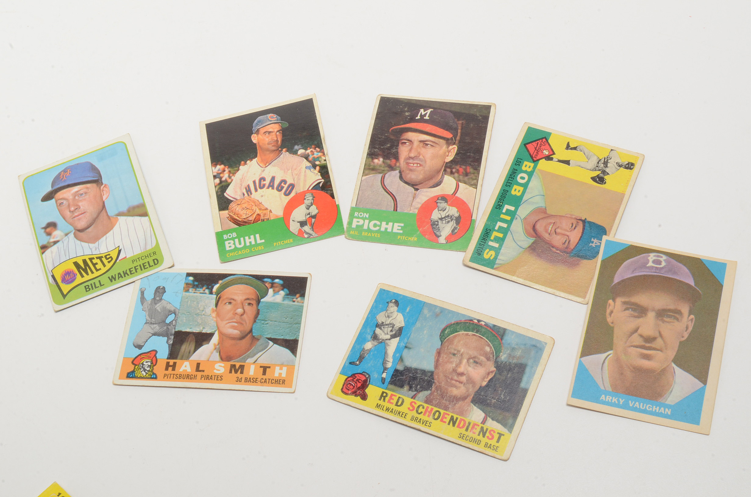 1960s Topps and Fleer Baseball Cards