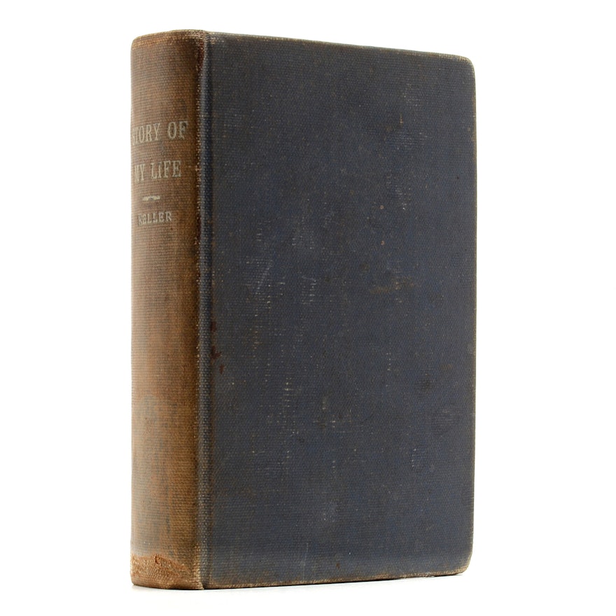 1923 "Story Of My Life" Hardcover Book By Helen Keller