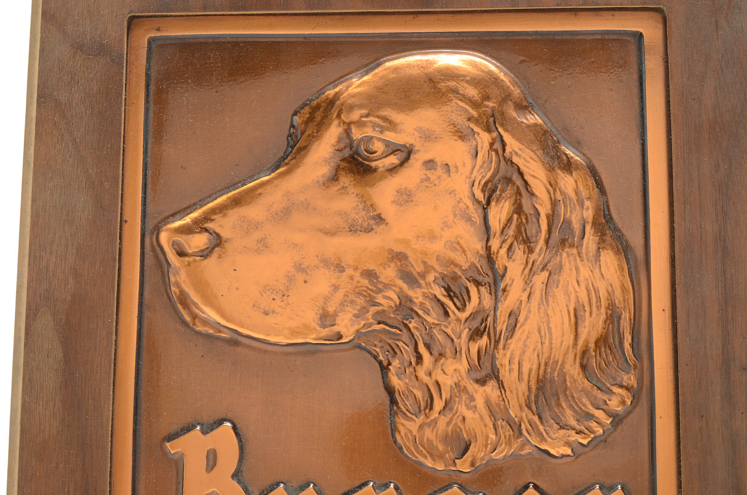 Vintage Burger Beer Sign