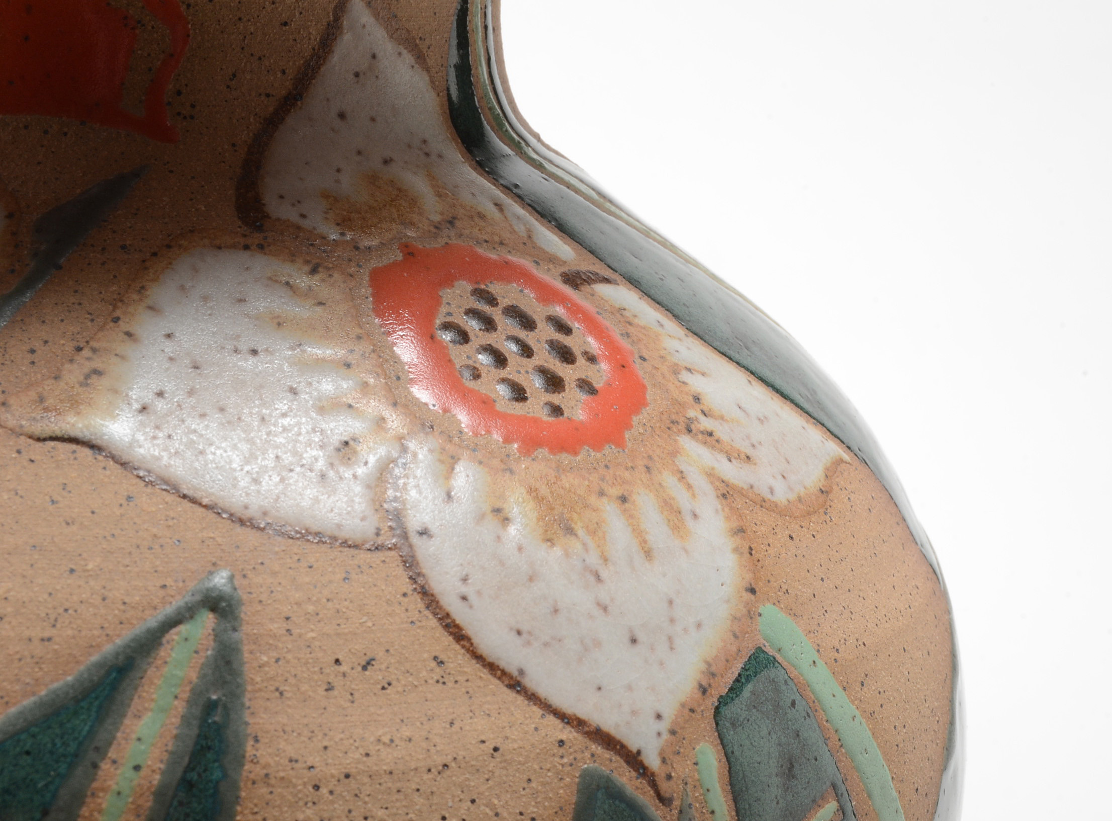 Hand-Thrown Art Pottery Vase