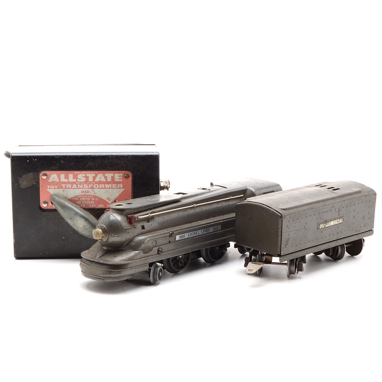 Vintage Prewar Lionel Lines 1688 and Allstate Transformer