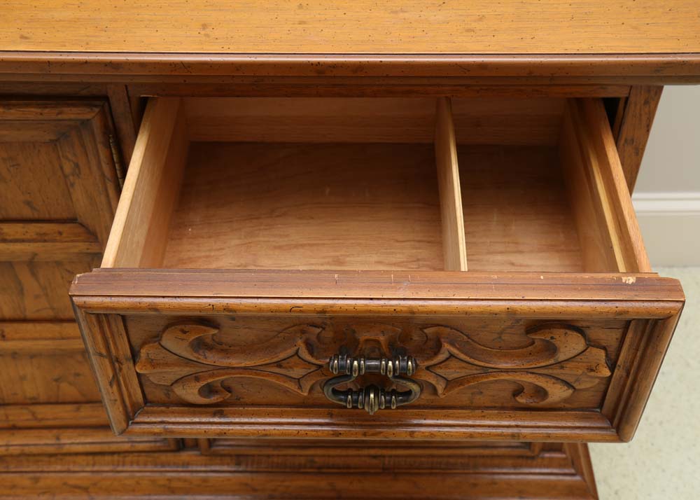 Vintage Drexel Spanish Revival Style Dresser