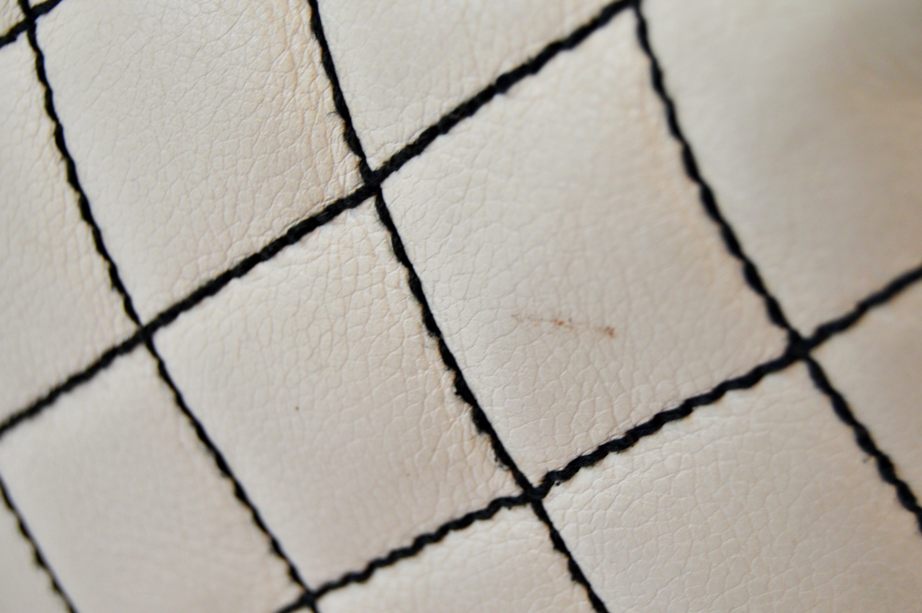 White Quilted Chanel Bag