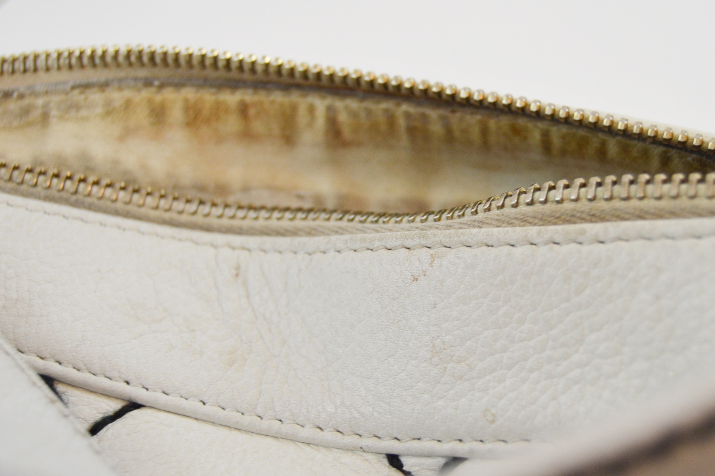 White Quilted Chanel Bag