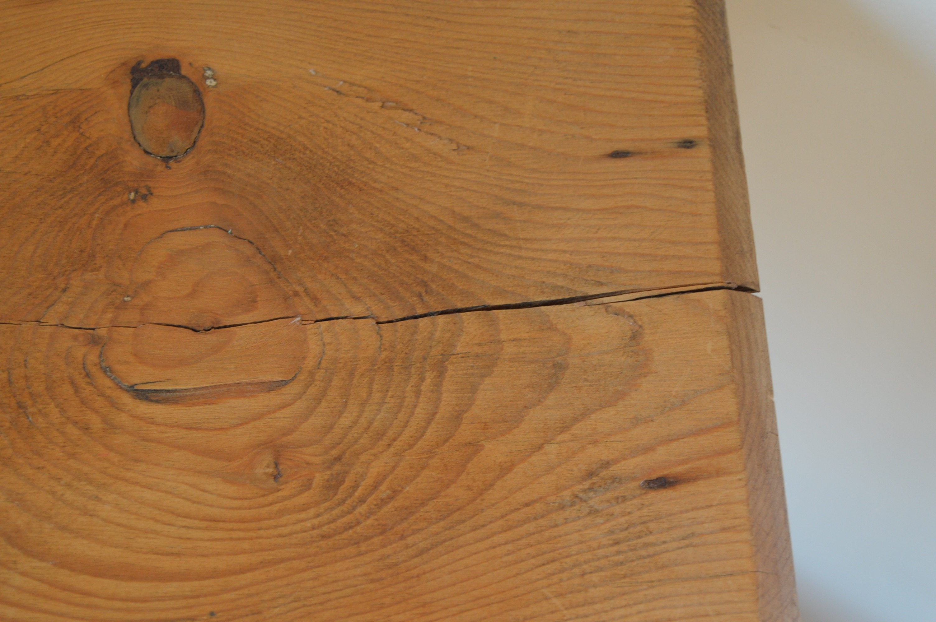 French Pine Side Table