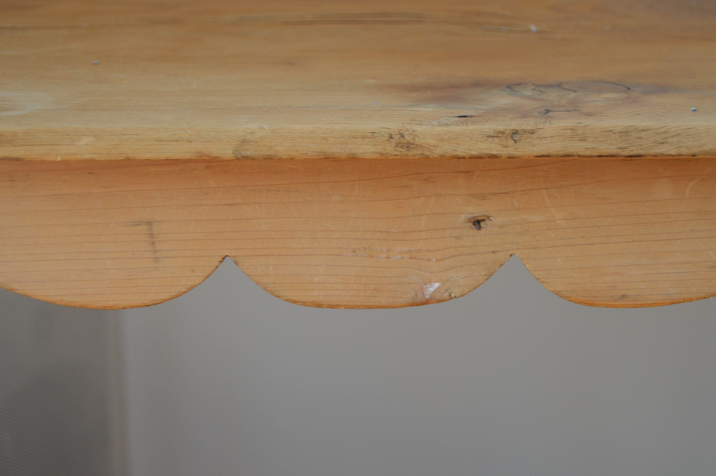 French Pine Side Table