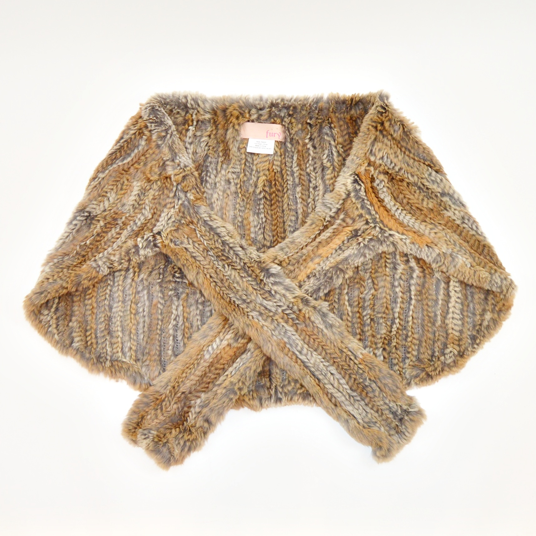 Rabbit Fur Wrap