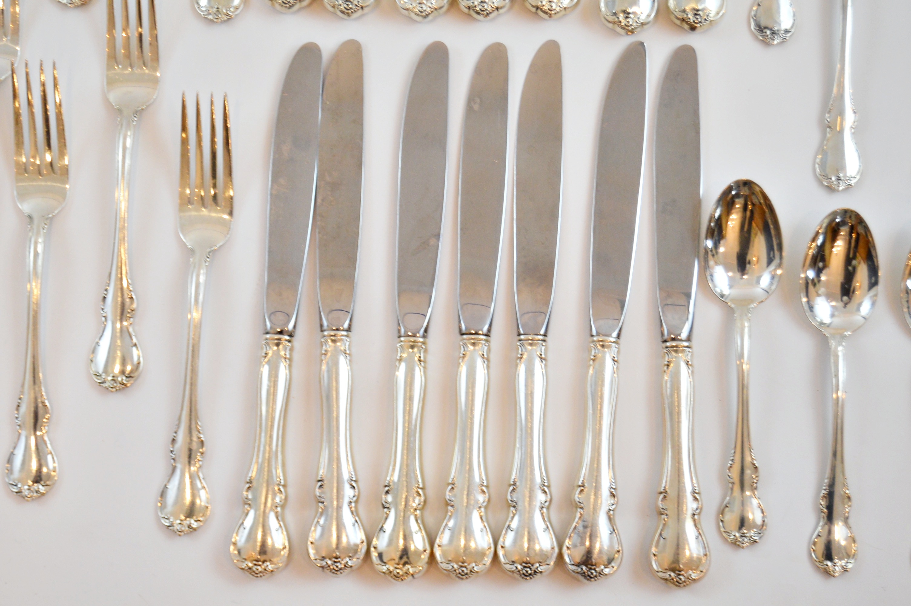 Towle Sterling Settings "French Provincial" Flatware