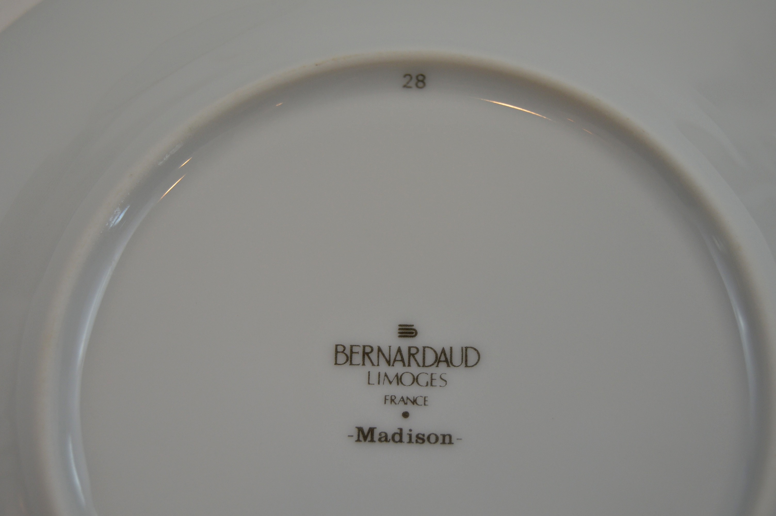 Bernardaud "Madison" Dinner Service