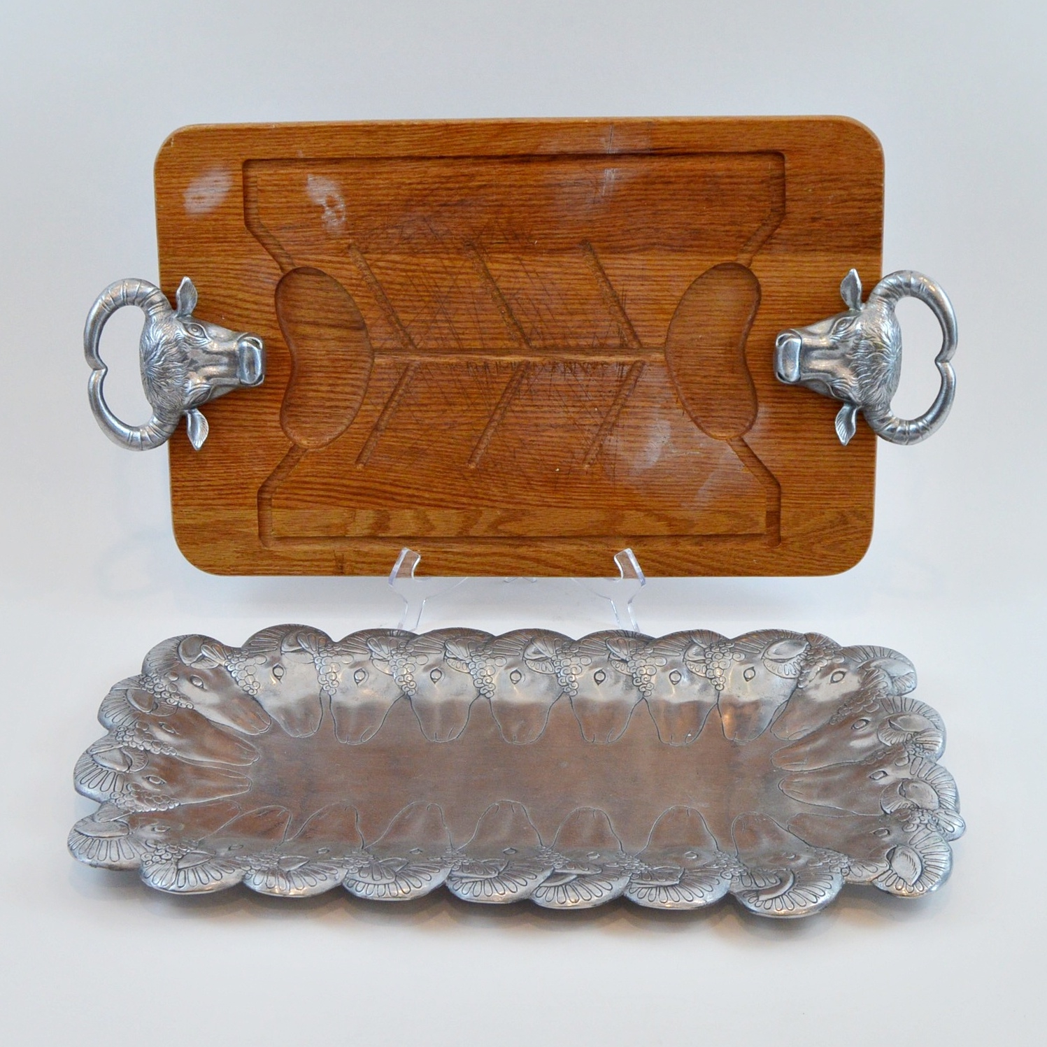 Arthur Court Cutting Board and Tray