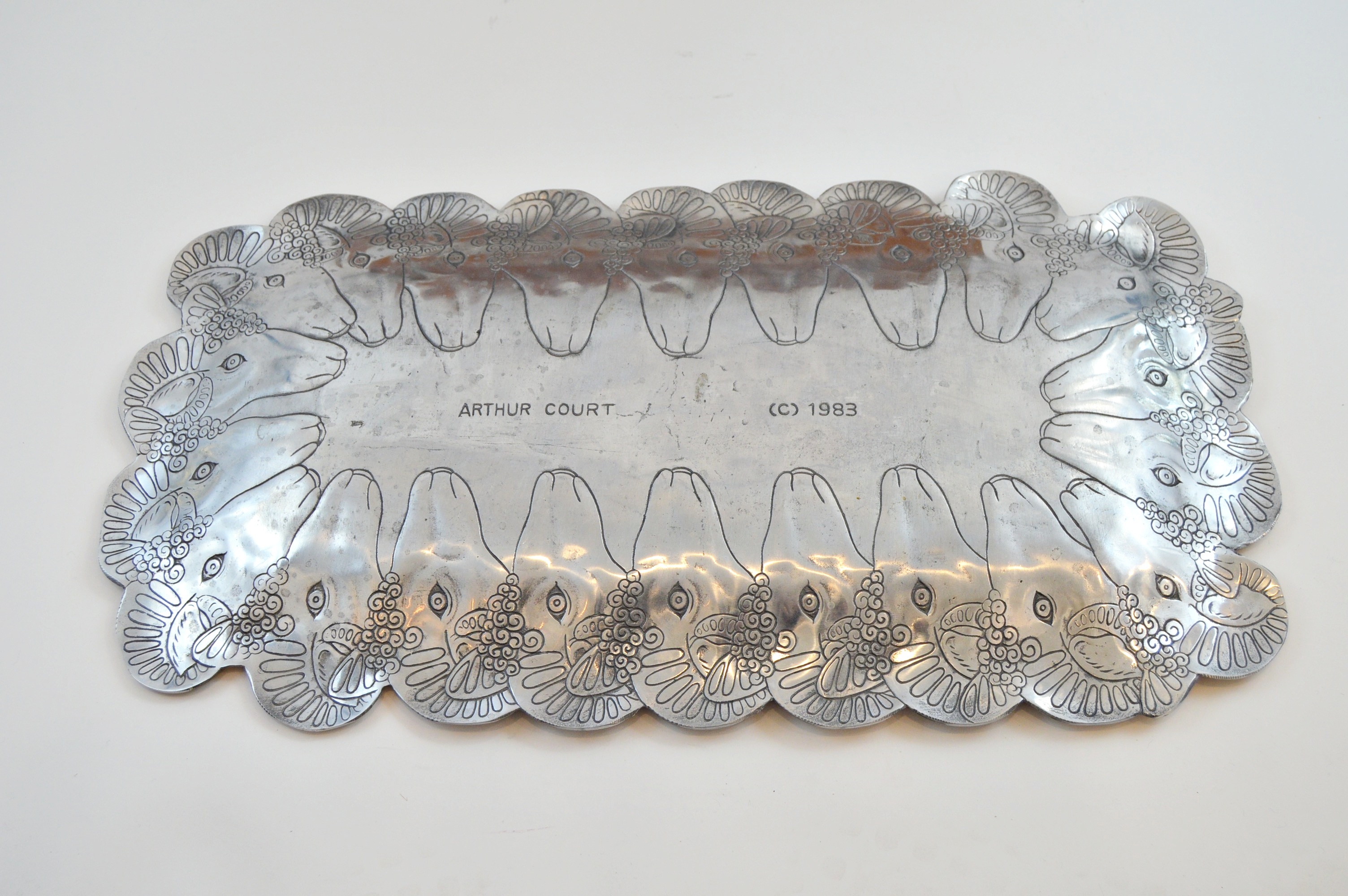 Arthur Court Cutting Board and Tray