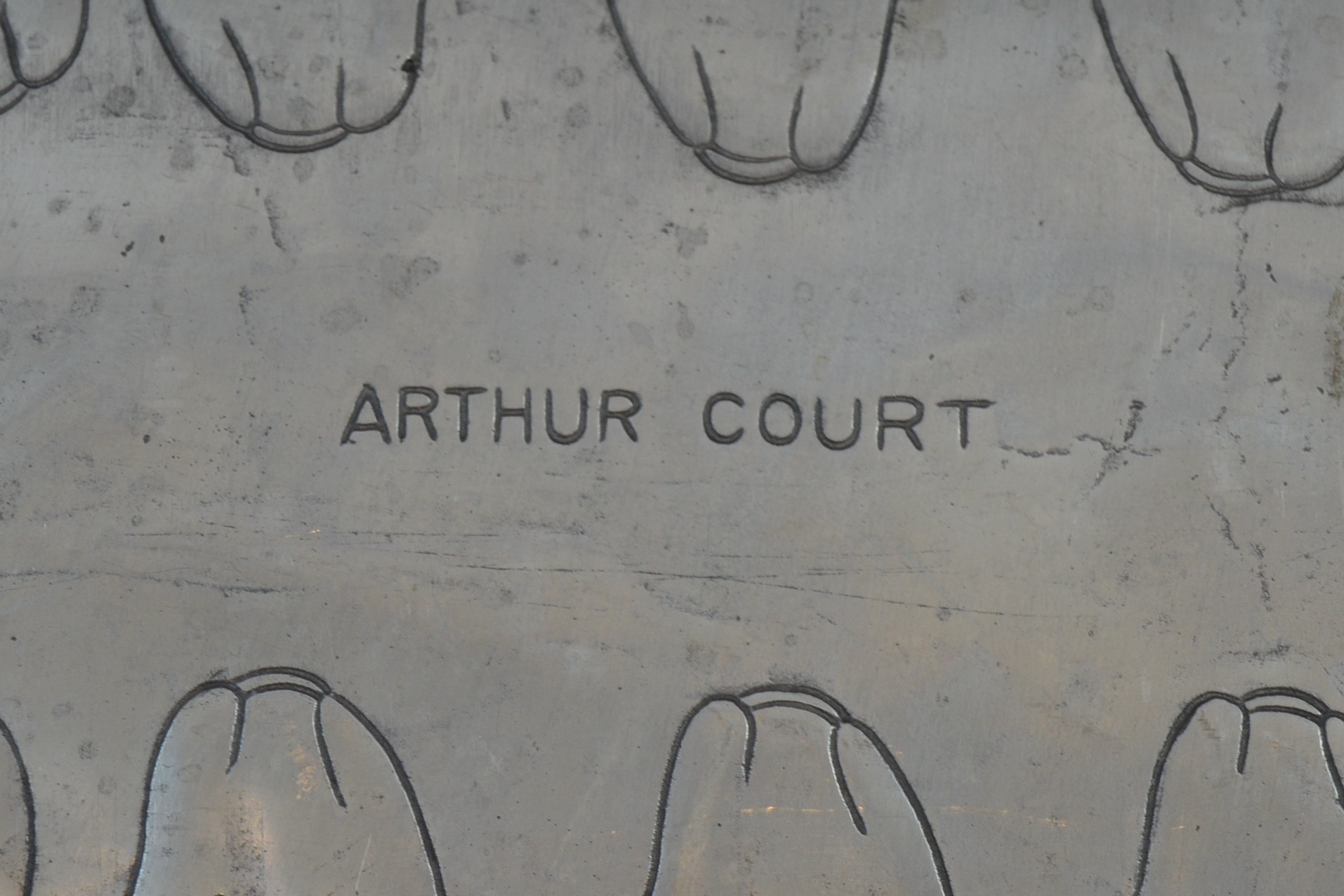 Arthur Court Cutting Board and Tray