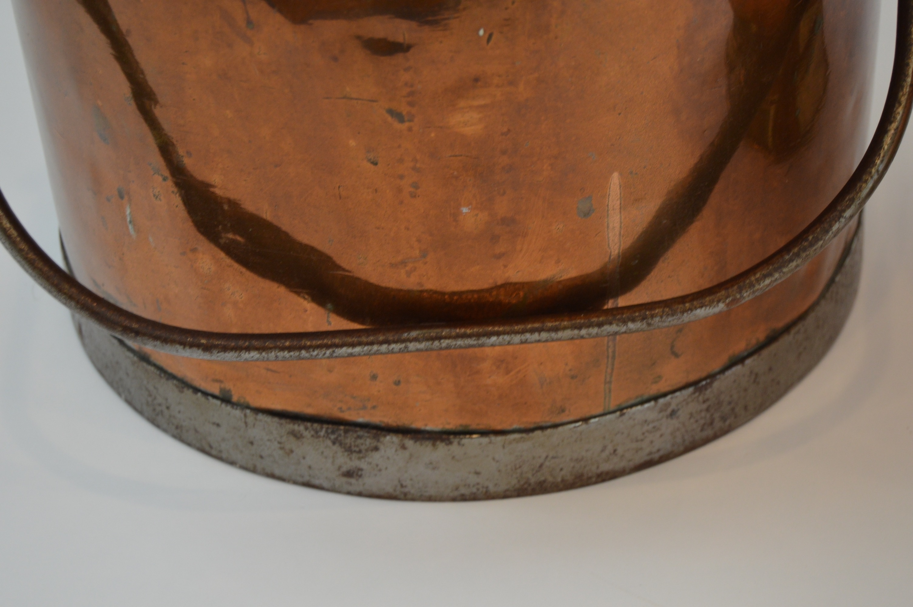 Antique Copper Jug and Coal Scuttle